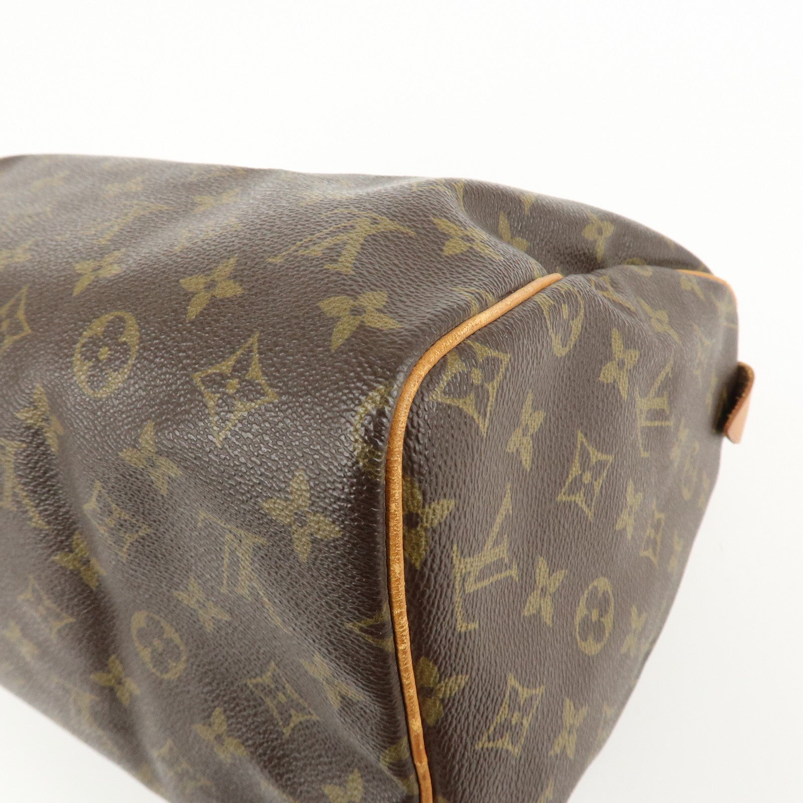 Louis Vuitton Monogram Speedy 30 Hand Bag Boston Bag M41526 Used