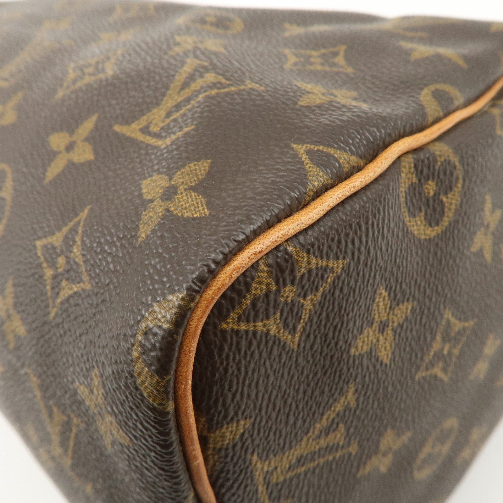 Louis Vuitton Monogram Speedy 30 Hand Bag Boston Bag M41526 Used