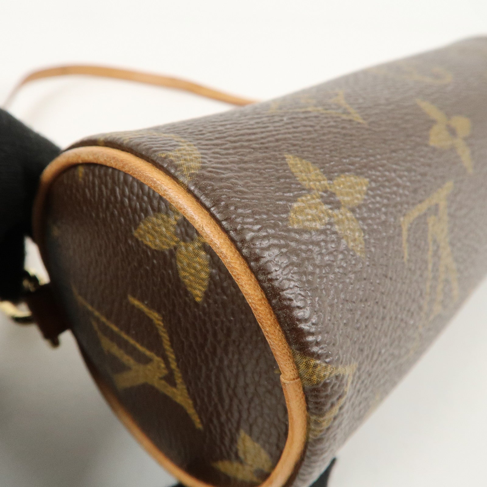 Louis Vuitton Monogram Mini Pouch for Papillon Bag Brown