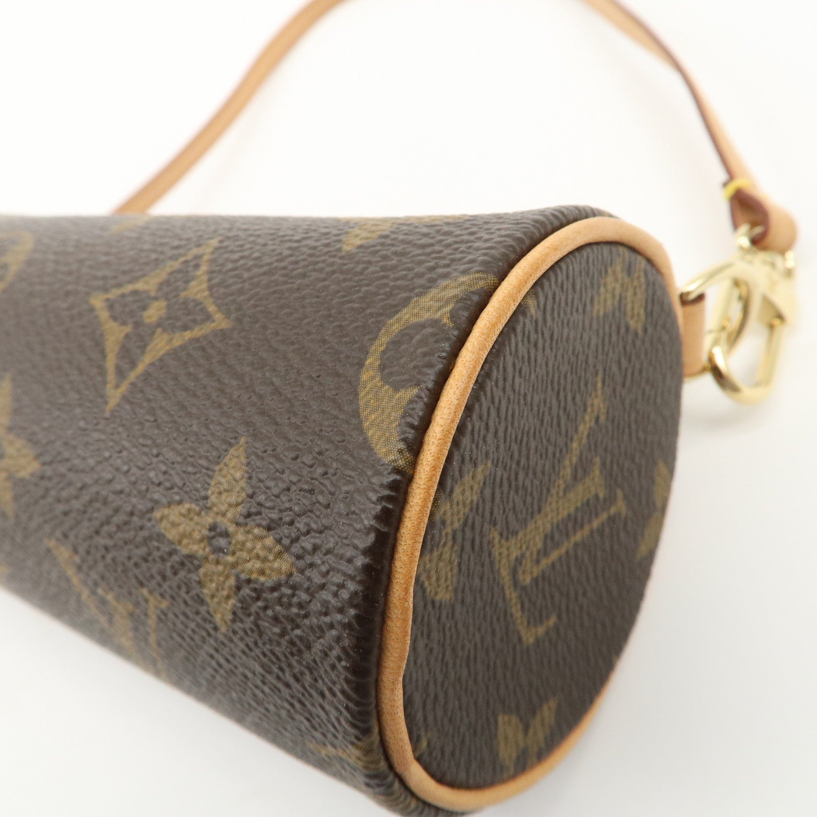 Louis Vuitton Monogram Mini Pouch for Papillon Bag Brown Used