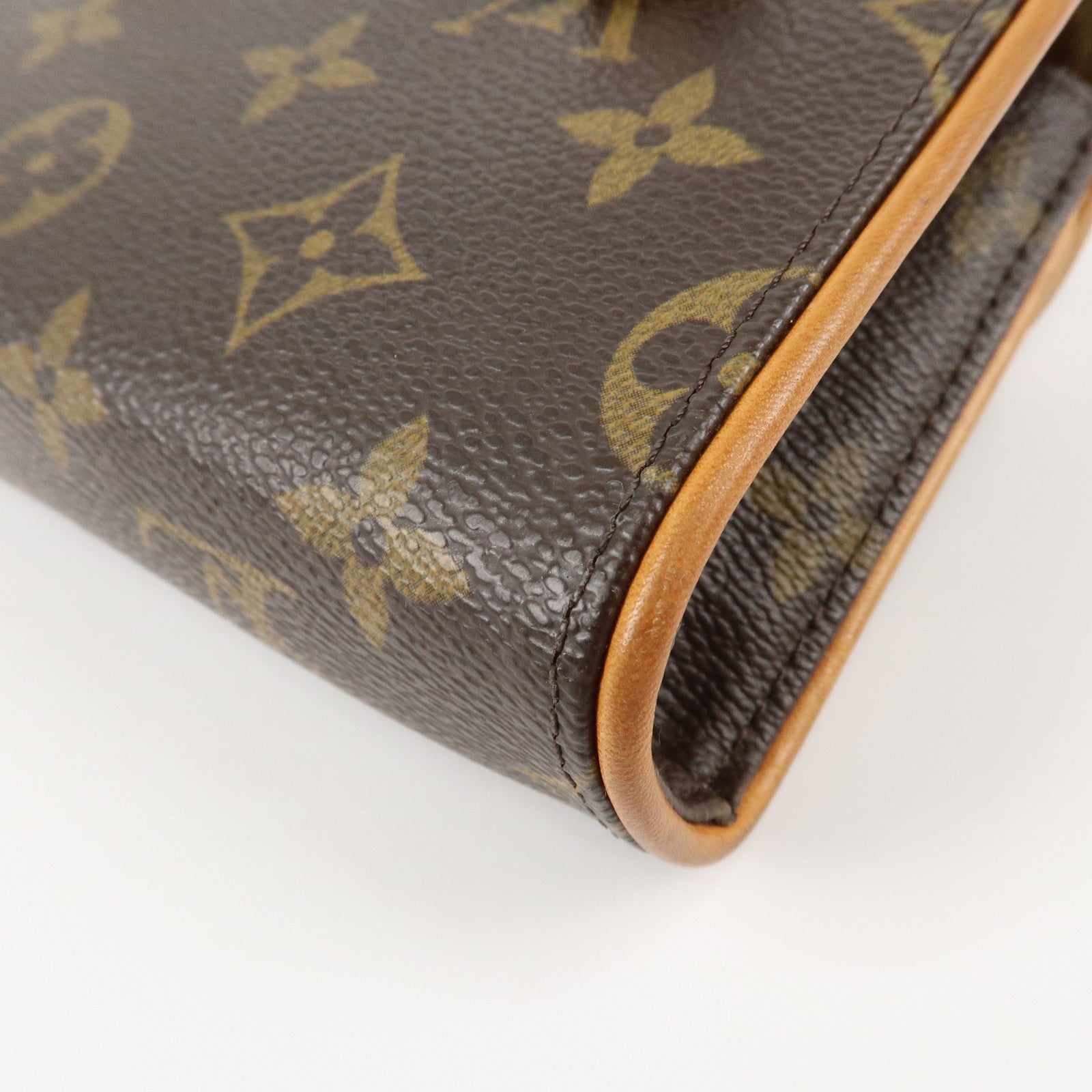 Louis Vuitton Monogram Pochette Florentine Waist Bag BeltXS M51855