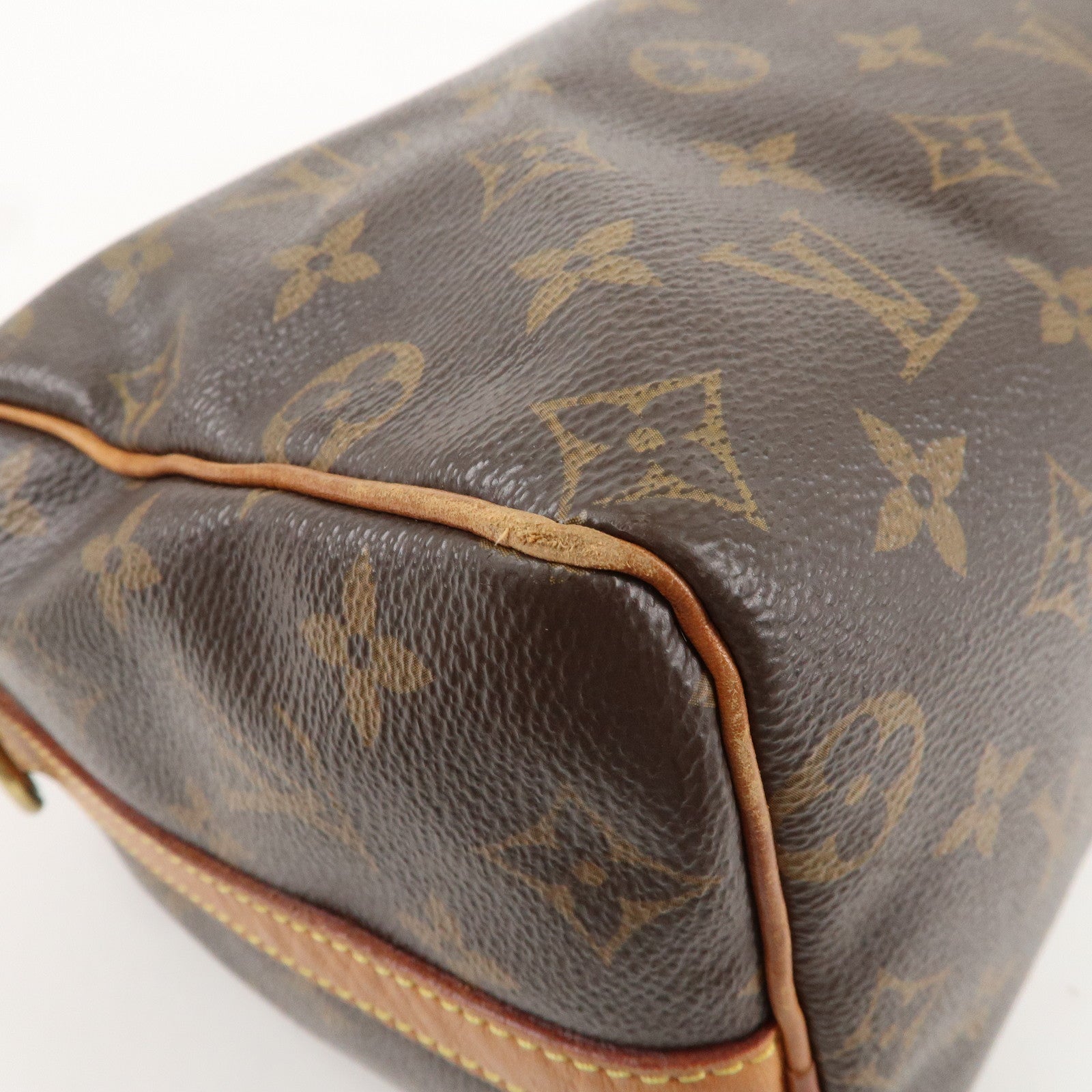 Louis Vuitton Monogram Speedy Bandouliere 25 Brown M41113