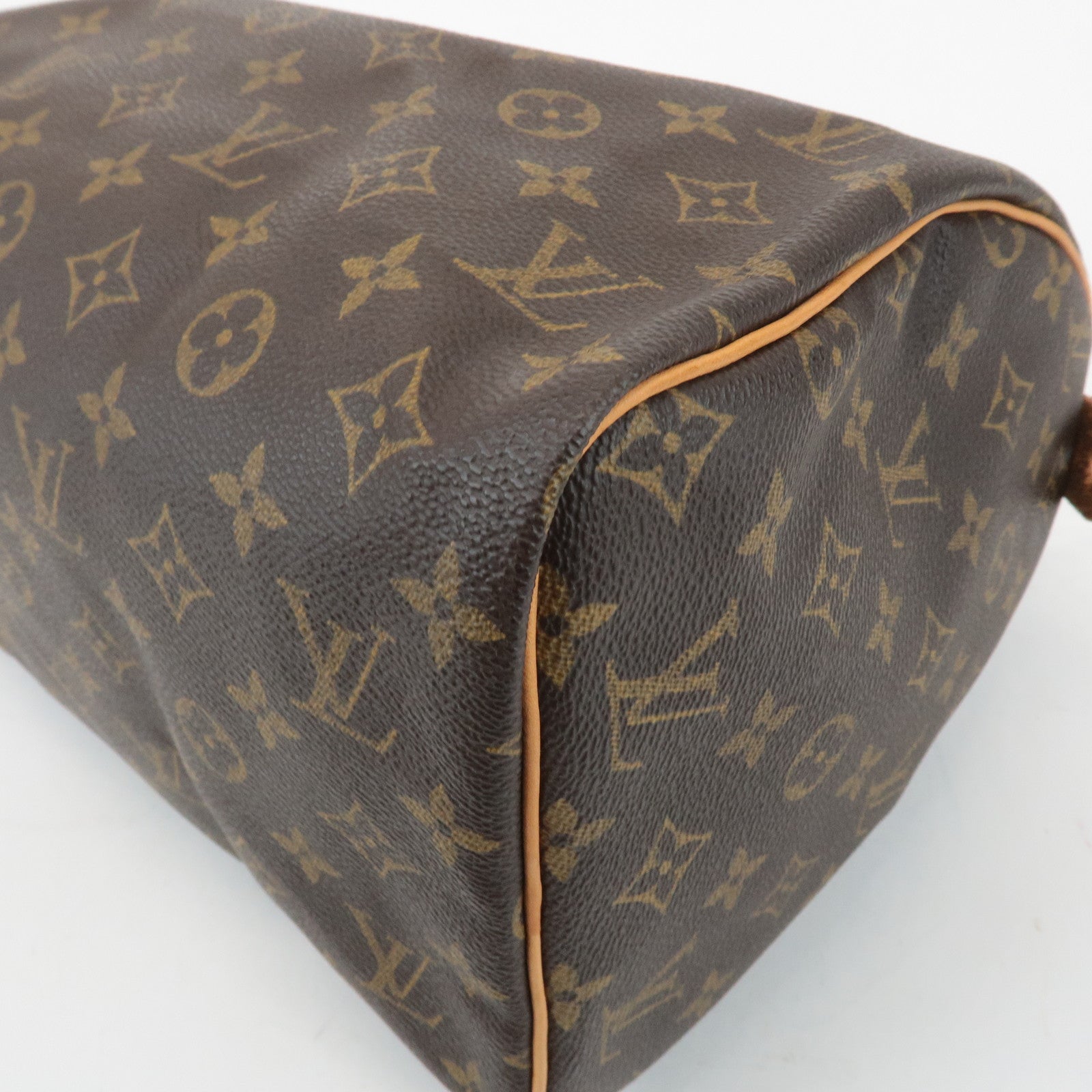 Louis Vuitton Monogram Speedy 30 Hand Bag Boston Bag M41526 Used