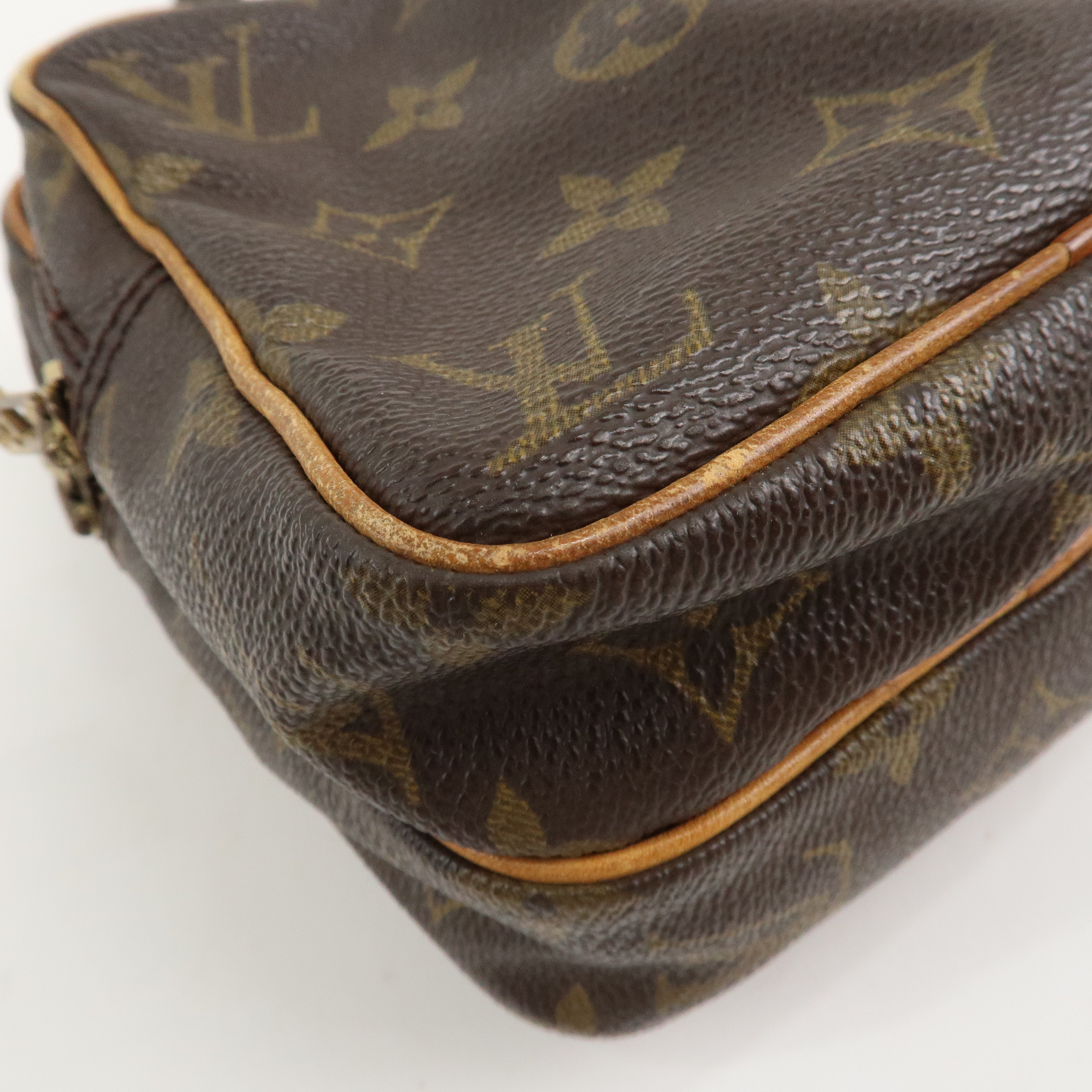 Louis Vuitton Monogram Mini Amazone Shoulder Bag Brown M45238 Used