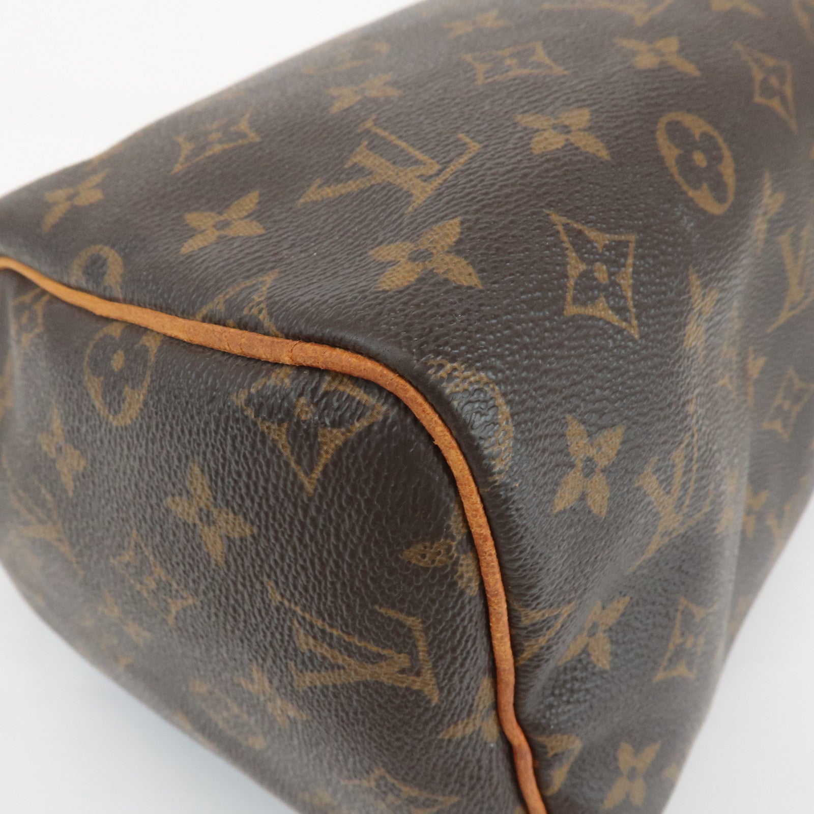 Louis Vuitton Monogram Speedy 30 Hand Bag Boston Bag M41526 Used