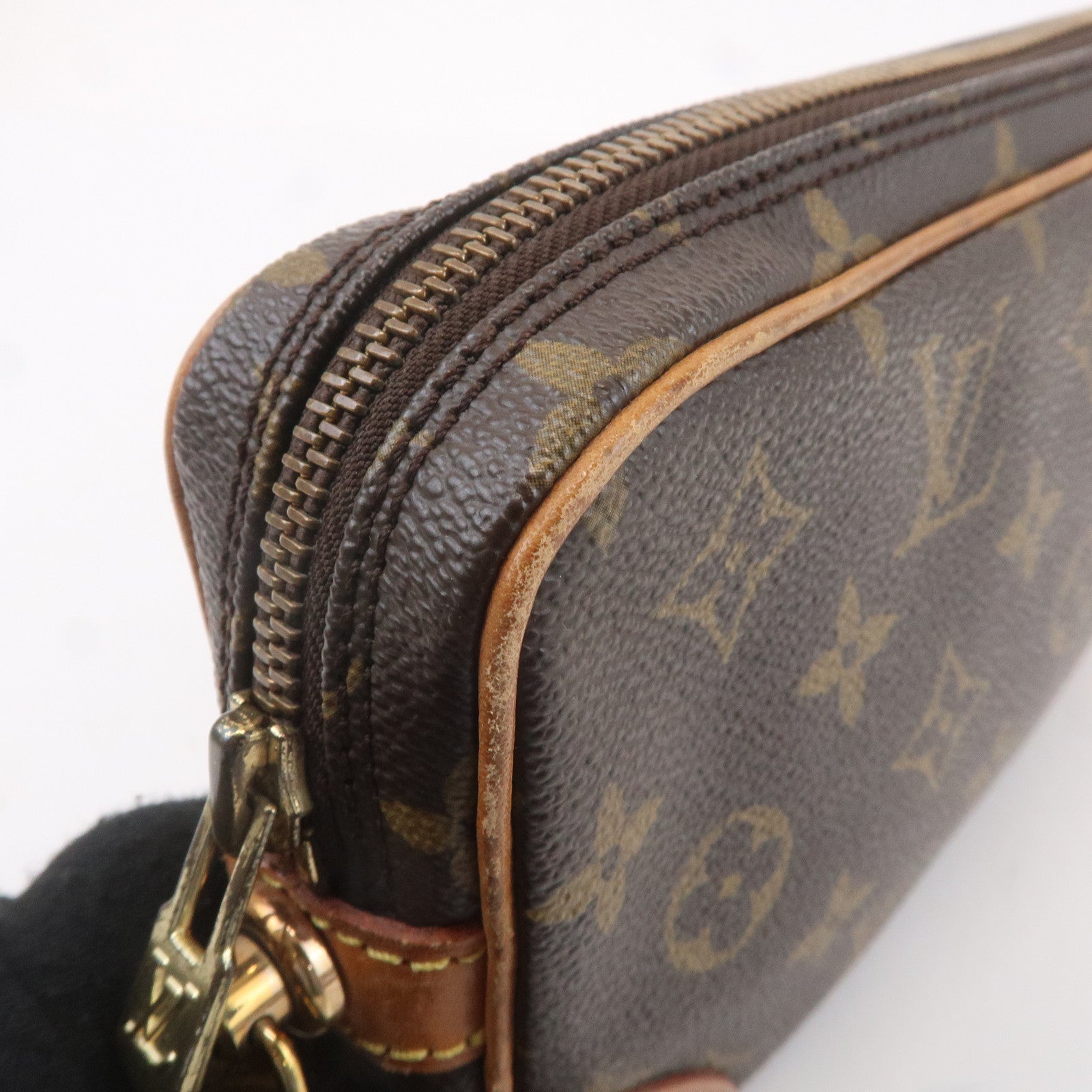 Louis Vuitton Monogram Marly Dragonne PM Clutch Bag M51827