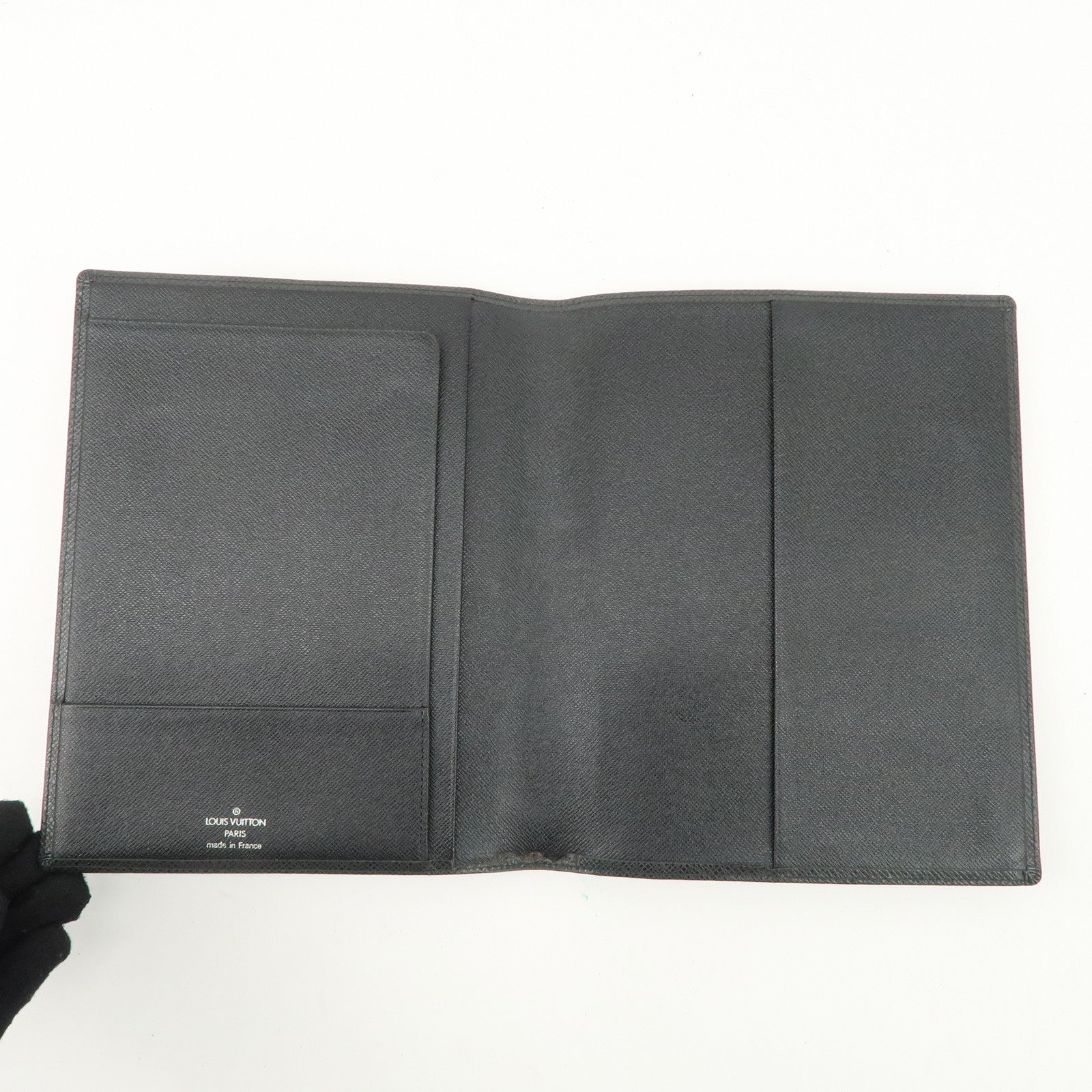 Louis Vuitton Taiga Agenda Bureau Planner Cover Ardoise R20409