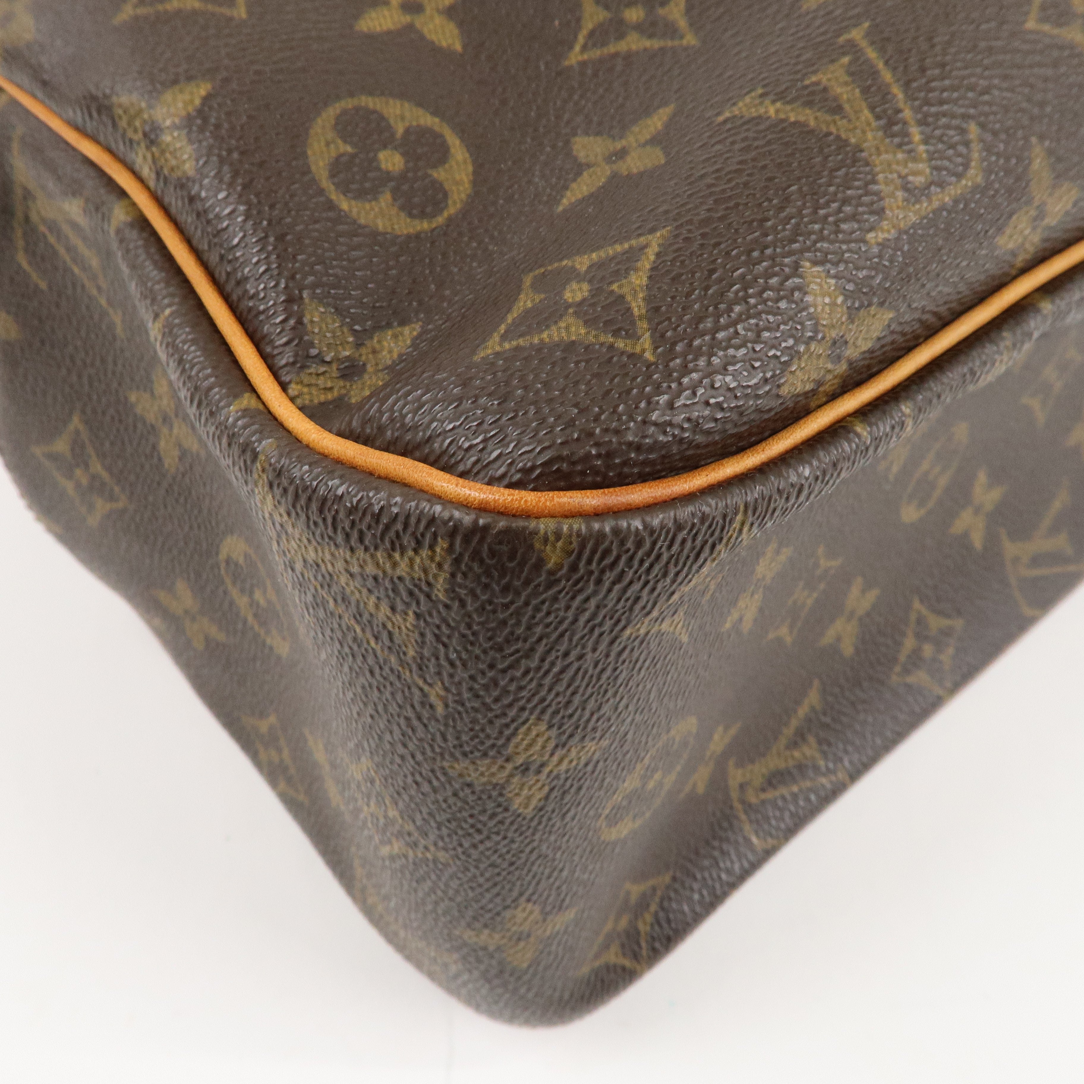 Louis Vuitton Monogram Cite GM Boston Hand Bag Brown M51181