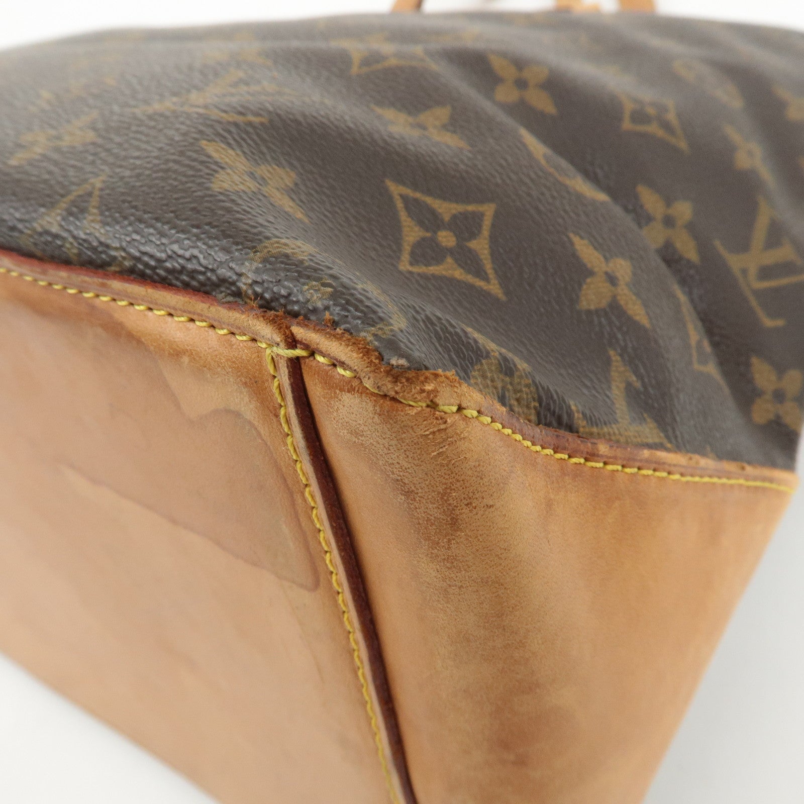 Louis Vuitton Monogram Cabas Mezzo Tote Bag M51151 Used