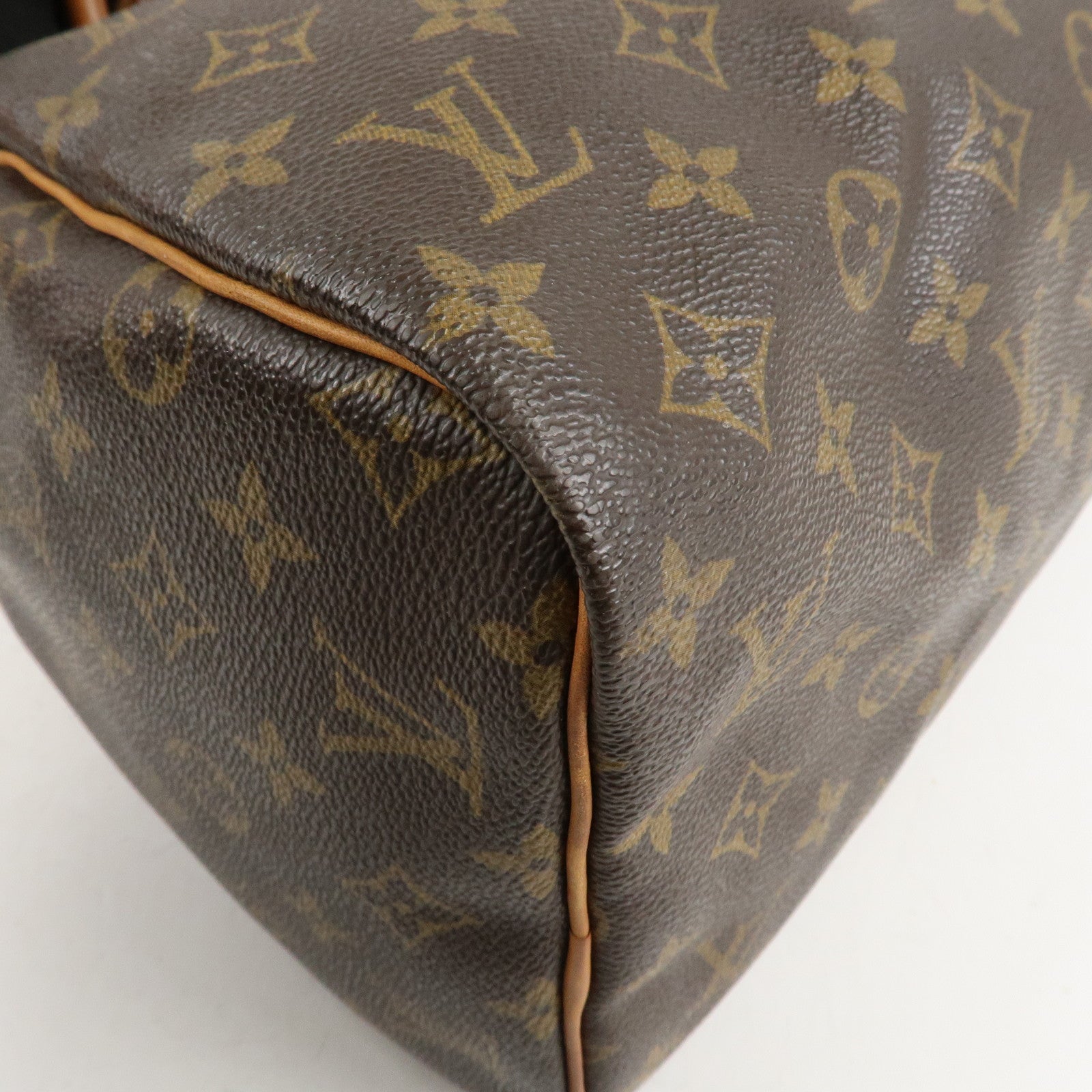 Louis Vuitton Monogram Speedy 30 Hand Bag Boston Bag M41526 Used