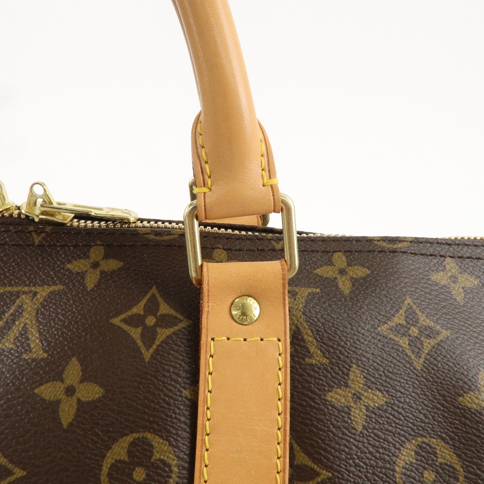 Louis Vuitton Keep All Bandouliere 55 Boston Bag  M41414