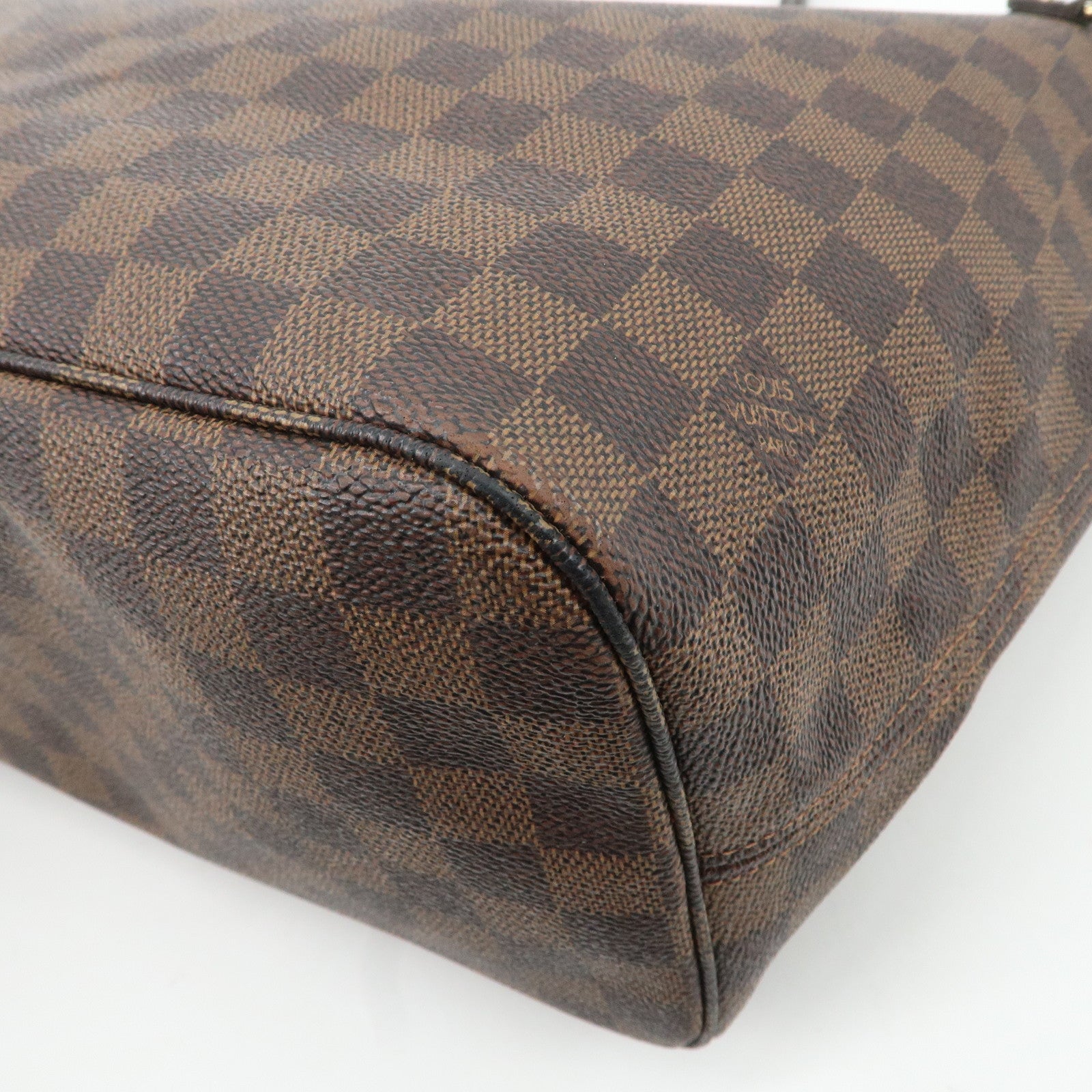 Louis Vuitton Damier Neverfull MM Tote Bag Shoulder Bag N51105 Used