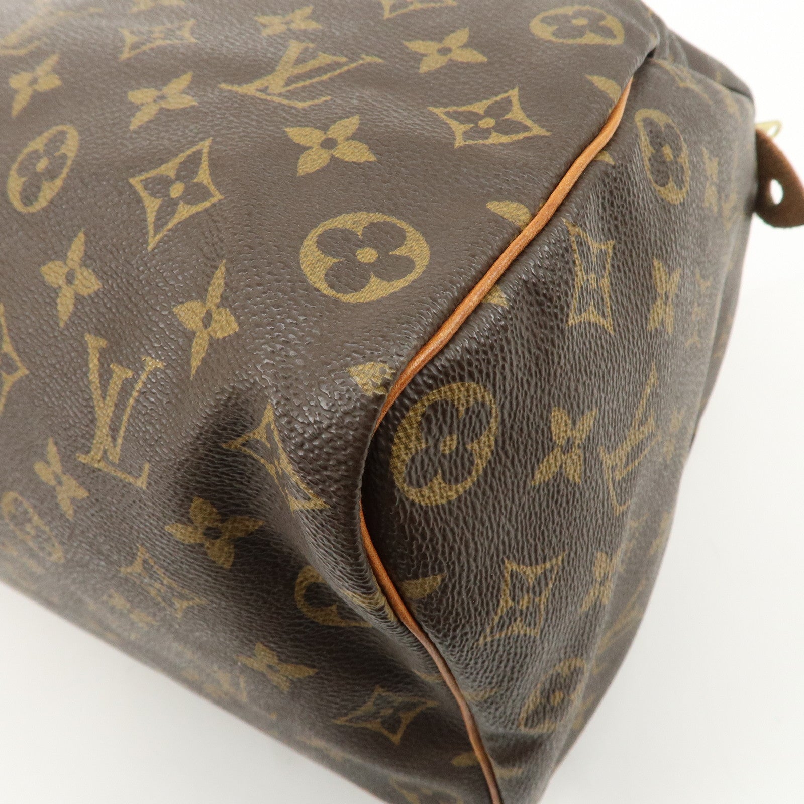 Louis Vuitton Monogram Speedy 35 Hand Bag Boston Bag M41524 Used