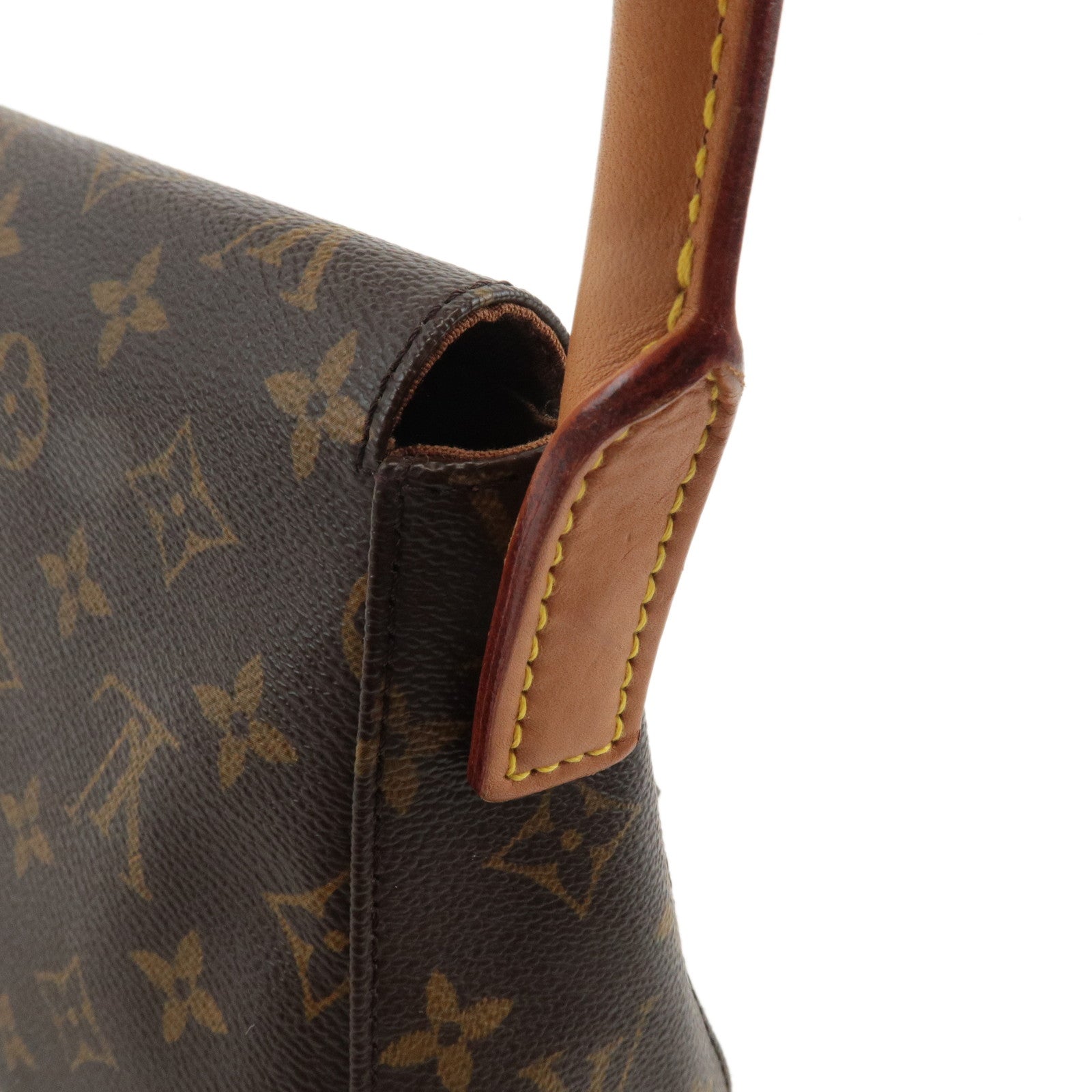 Louis Vuitton Monogram Mini Looping Shoulder Bag Brown M51147