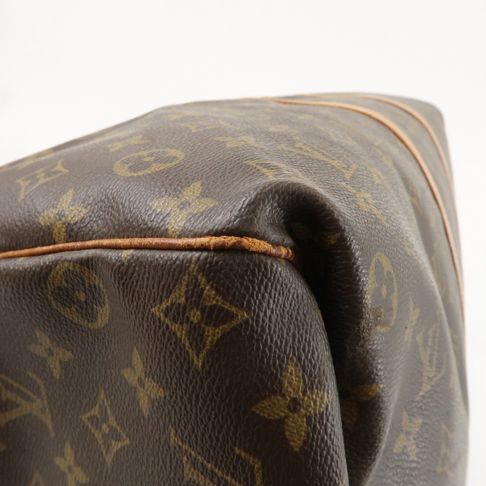 Louis Vuitton Monogram Keep All Bandouliere 60 Bag Brown M41412