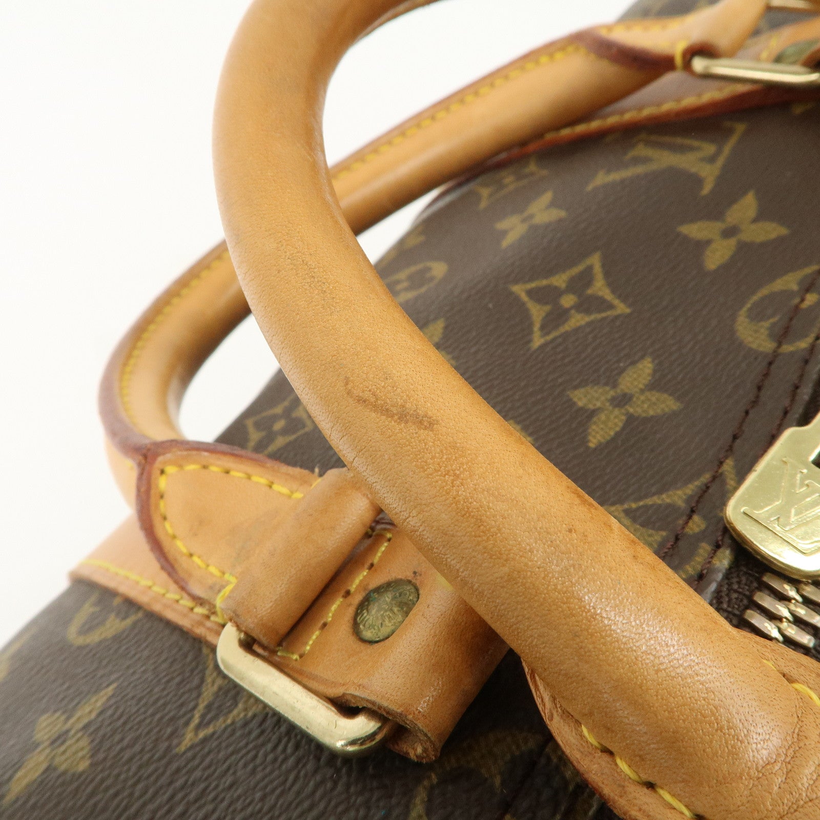 Louis Vuitton Monogram Keep All Bandouliere 50 Boston Bag M41416 Used