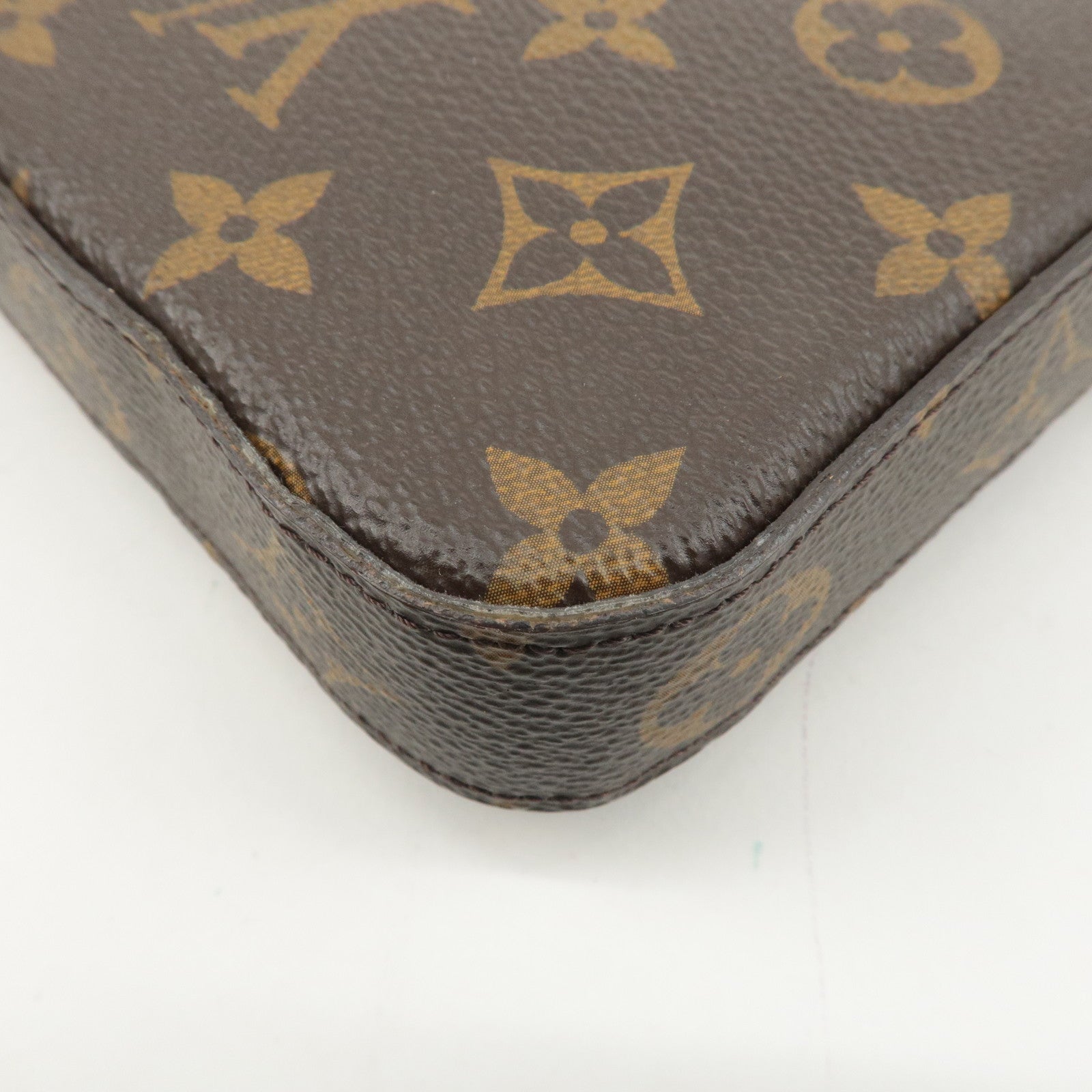 Louis Vuitton Monogram Pochette Félicie Shoulder Bag Brown M61276