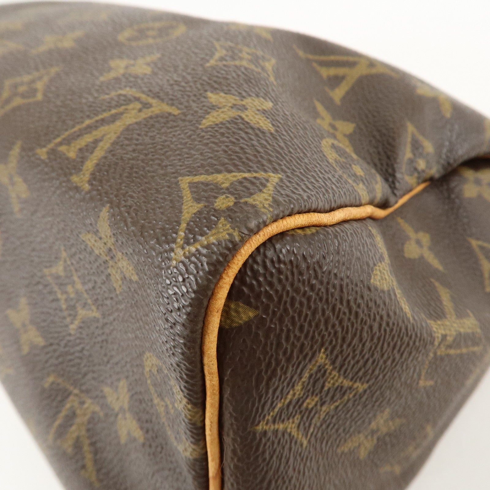 Louis Vuitton Monogram Speedy 25 Hand Bag Boston Bag M41528 Used