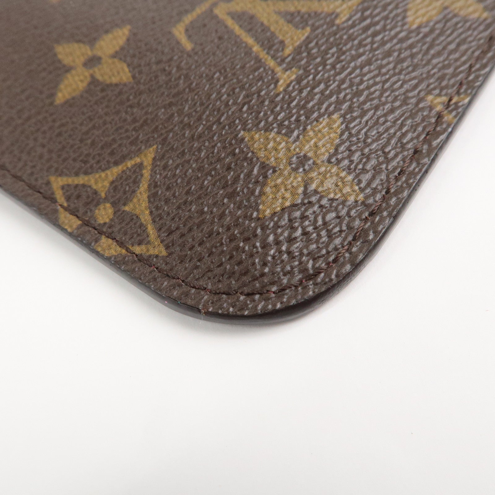 Louis Vuitton Monogram Pouch for Neverfull GM Brown Used