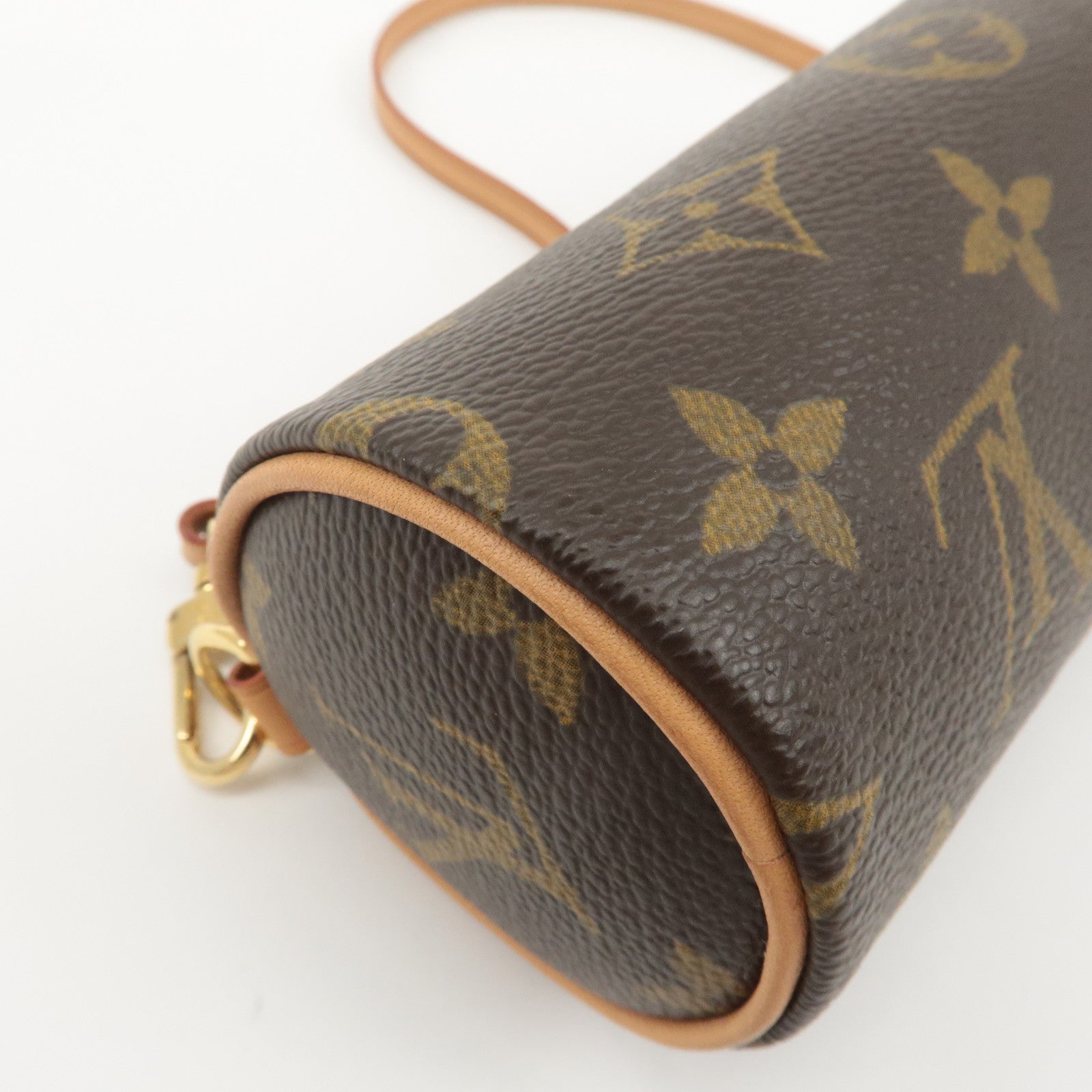 Louis Vuitton Monogram Mini Pouch for Papillon Bag Brown Used