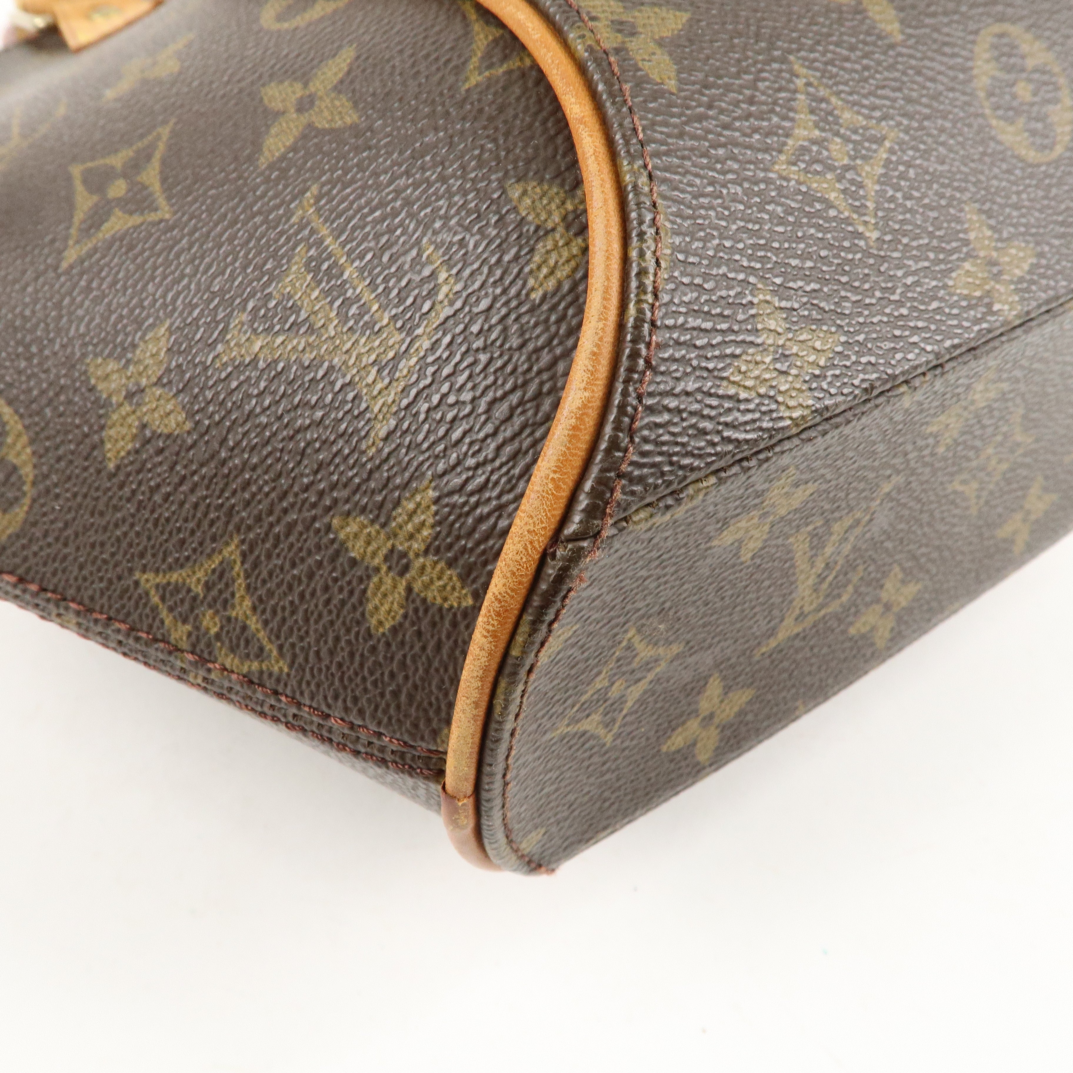 Louis Vuitton Monogram Ellipse MM Hand Bag Brown M51126