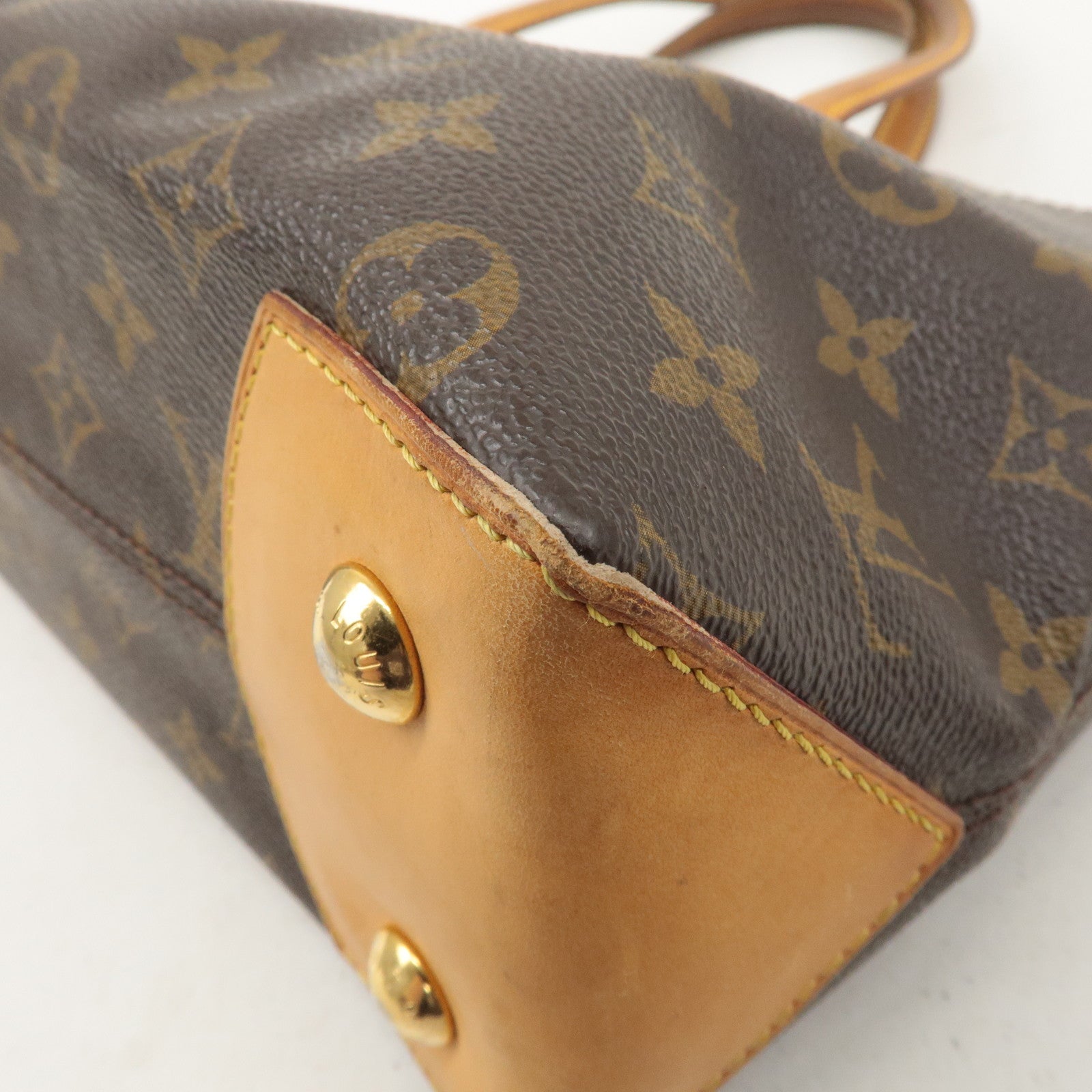 Louis Vuitton Monogram Wilshire PM Hand Bag Tote Bag M45643