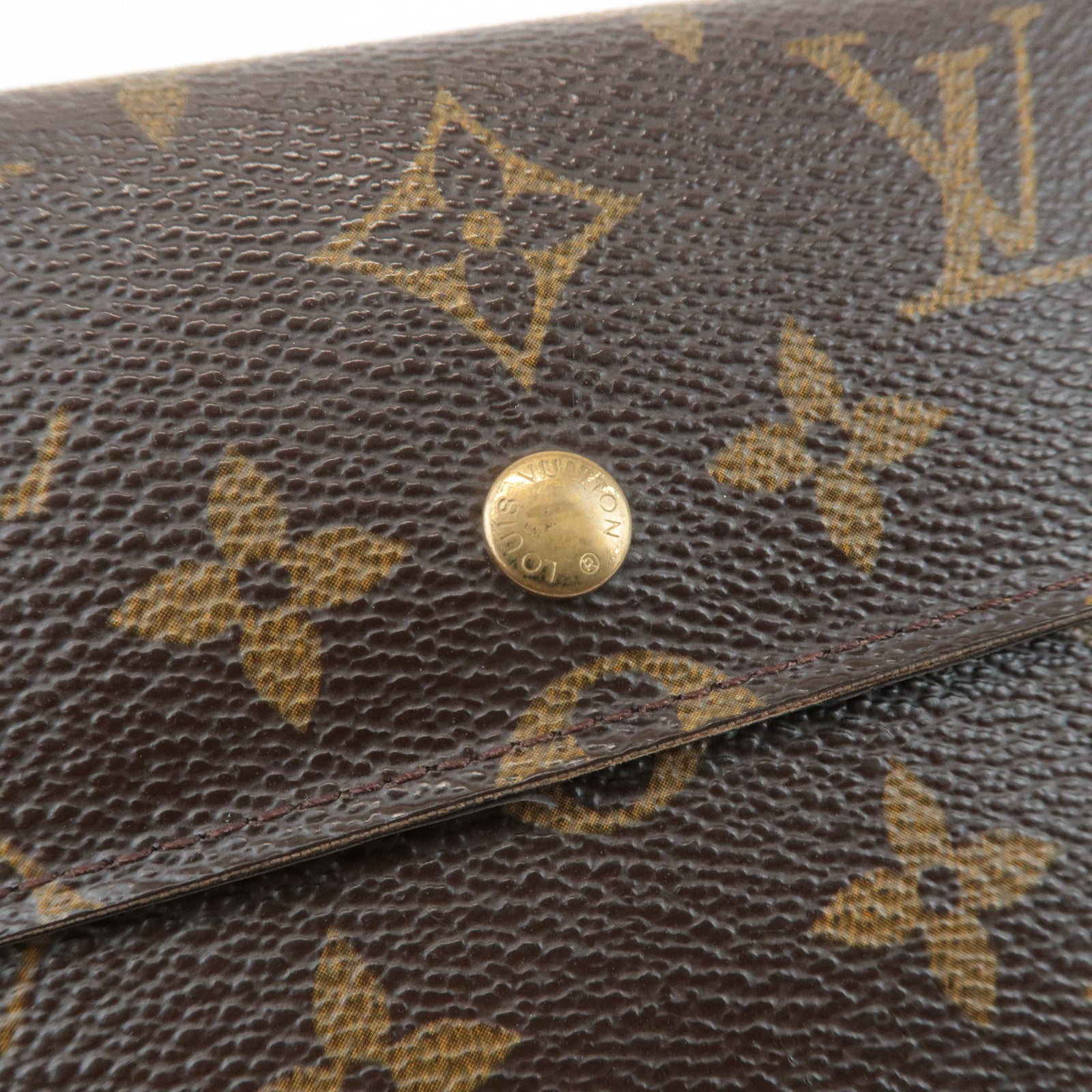 Louis Vuitton Monogram Porte Tresor International Wallet M61215