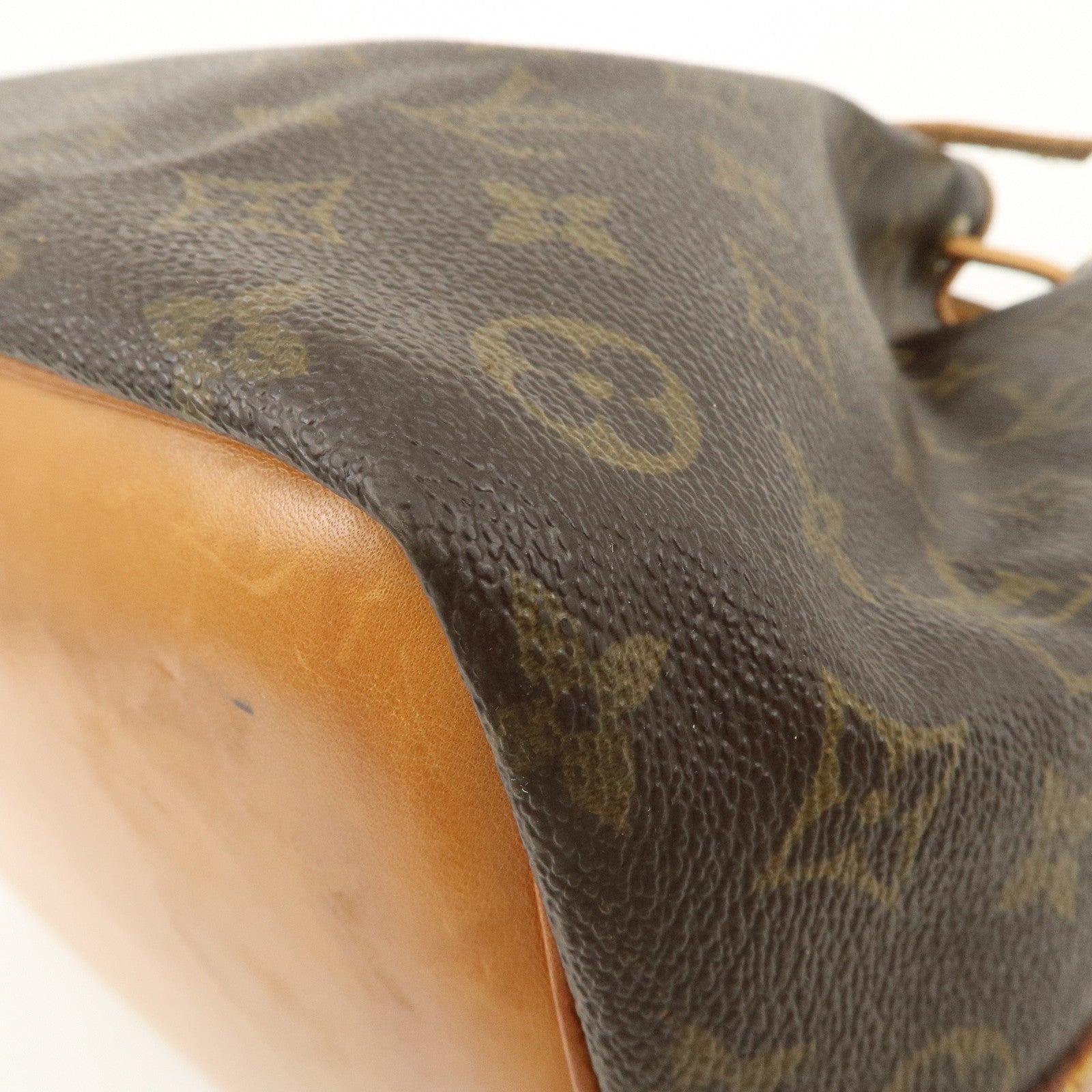 Louis Vuitton Monogram Petit Noe Shoulder Bag Brown M40818