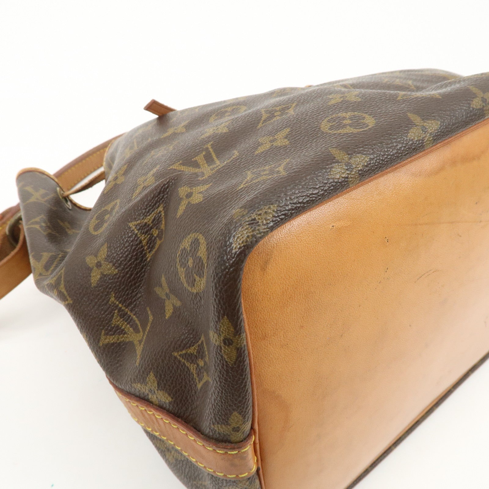 Louis Vuitton Monogram Petit Noe Shoulder Bag Brown M42226 Used