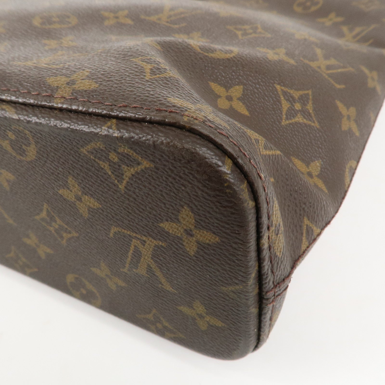 Louis Vuitton Monogram Luco Tote Bag Hand Bag Brown M51155