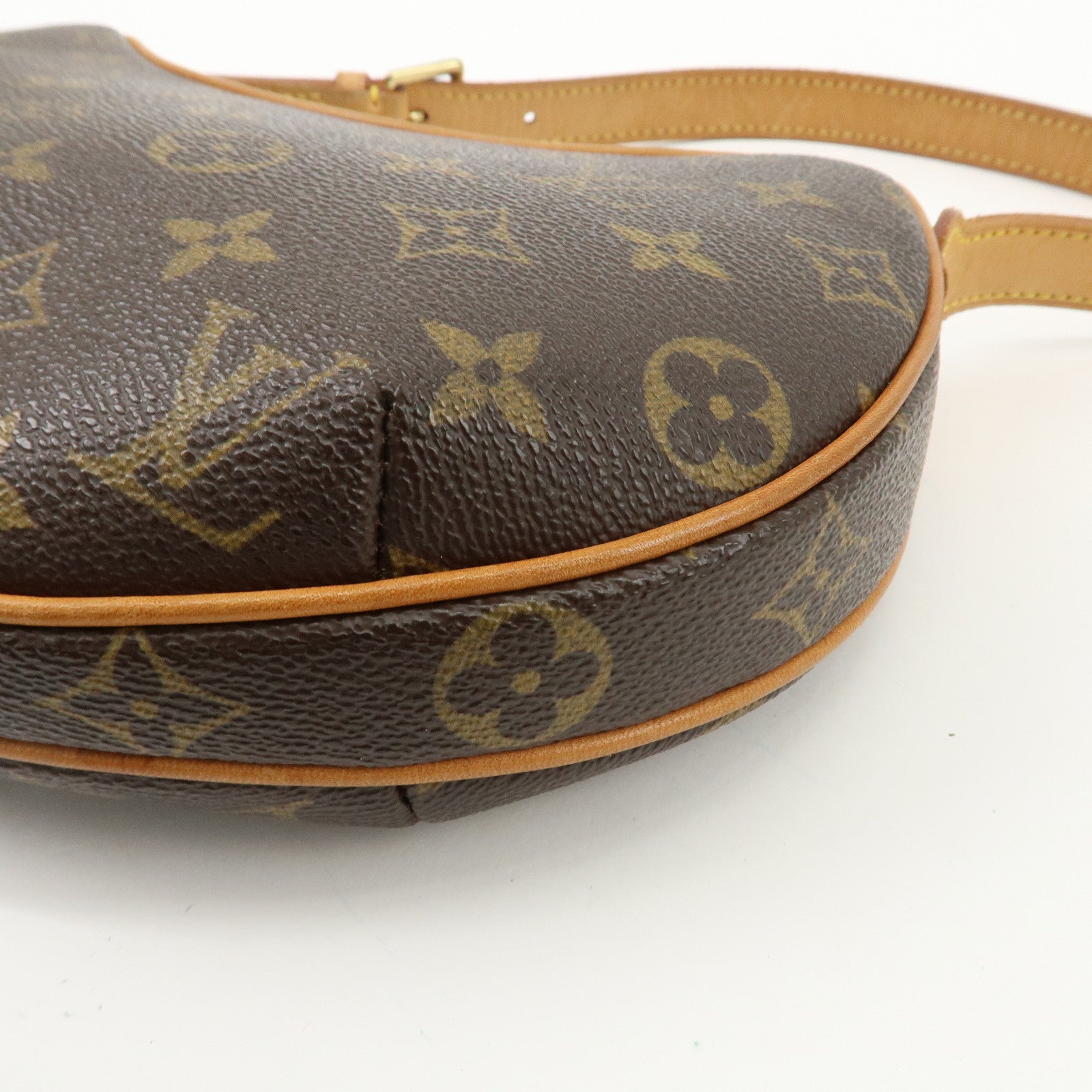 Louis Vuitton Monogram Pochette Croissant Shoulder Bag M51510 Used