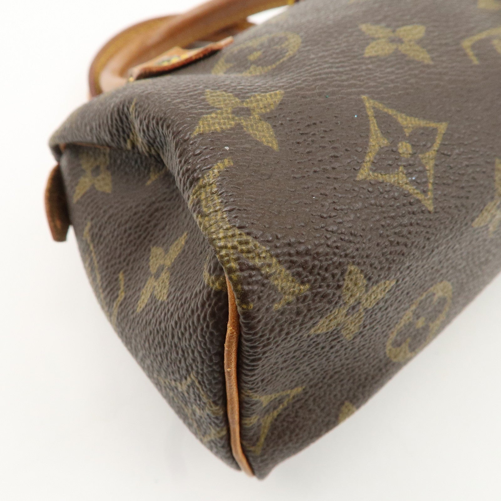 Louis Vuitton Monogram Mini Speedy Hand Bag M41534 Used