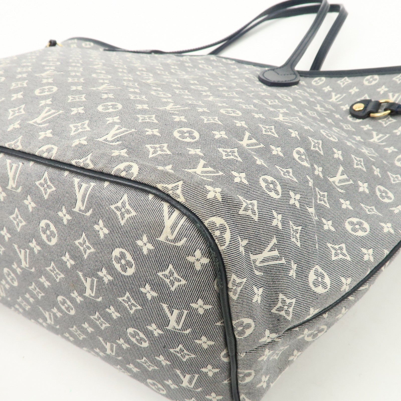 Louis Vuitton Monogram Idylle Neverfull MM Tote Bag Encre M40514 Used