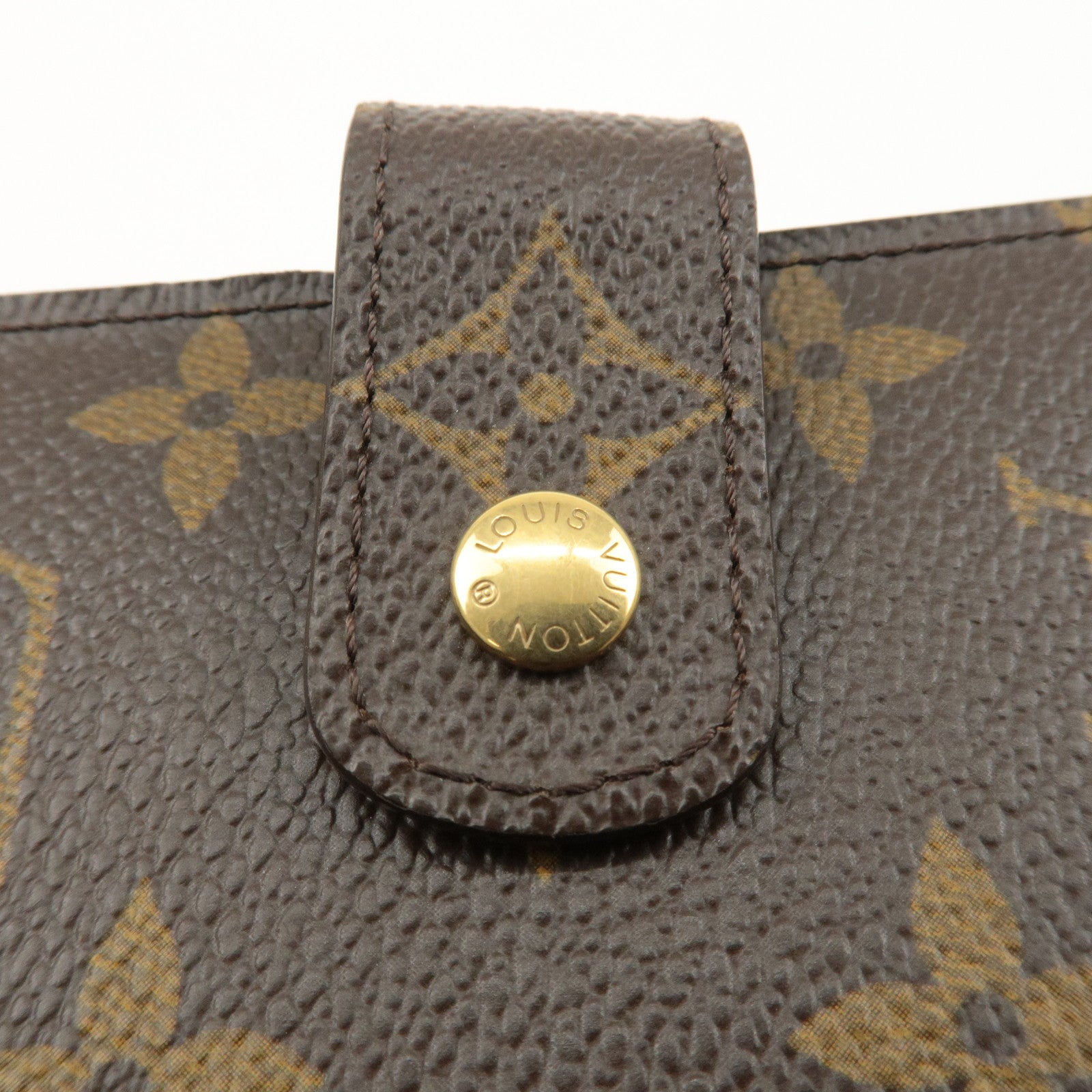 Louis Vuitton Monogram Agenda MM Planner Cover Brown R20105