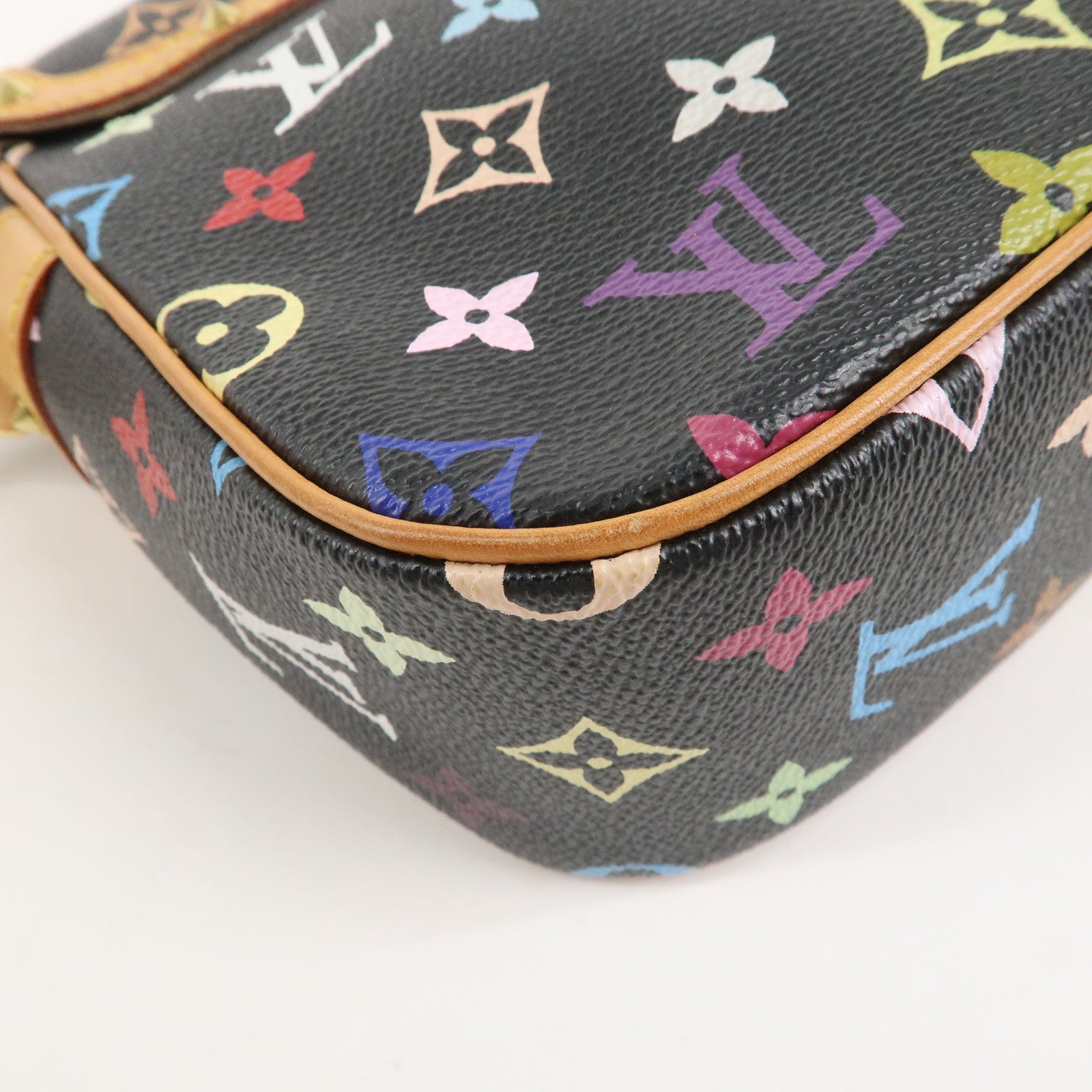 Louis Vuitton Monogram Multicolor Sologne Shoulder Bag Noir M92639