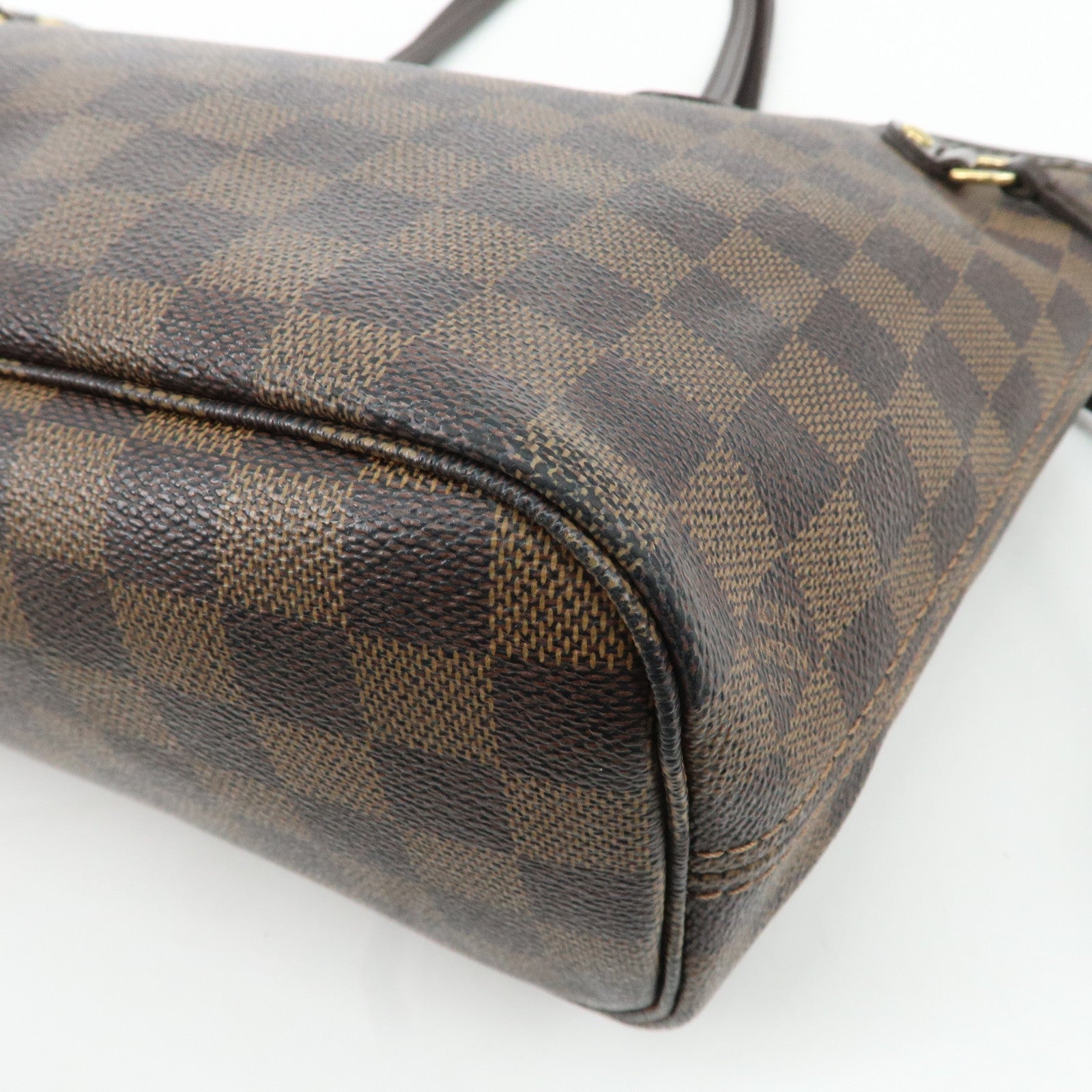 Louis Vuitton Damier Neverfull PM Tote Bag Hand Bag N51109 Used