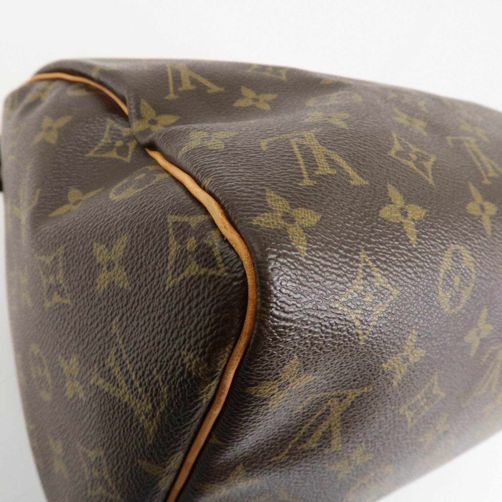 Louis Vuitton Monogram Speedy 30 Hand Bag Boston Bag M41526 Used