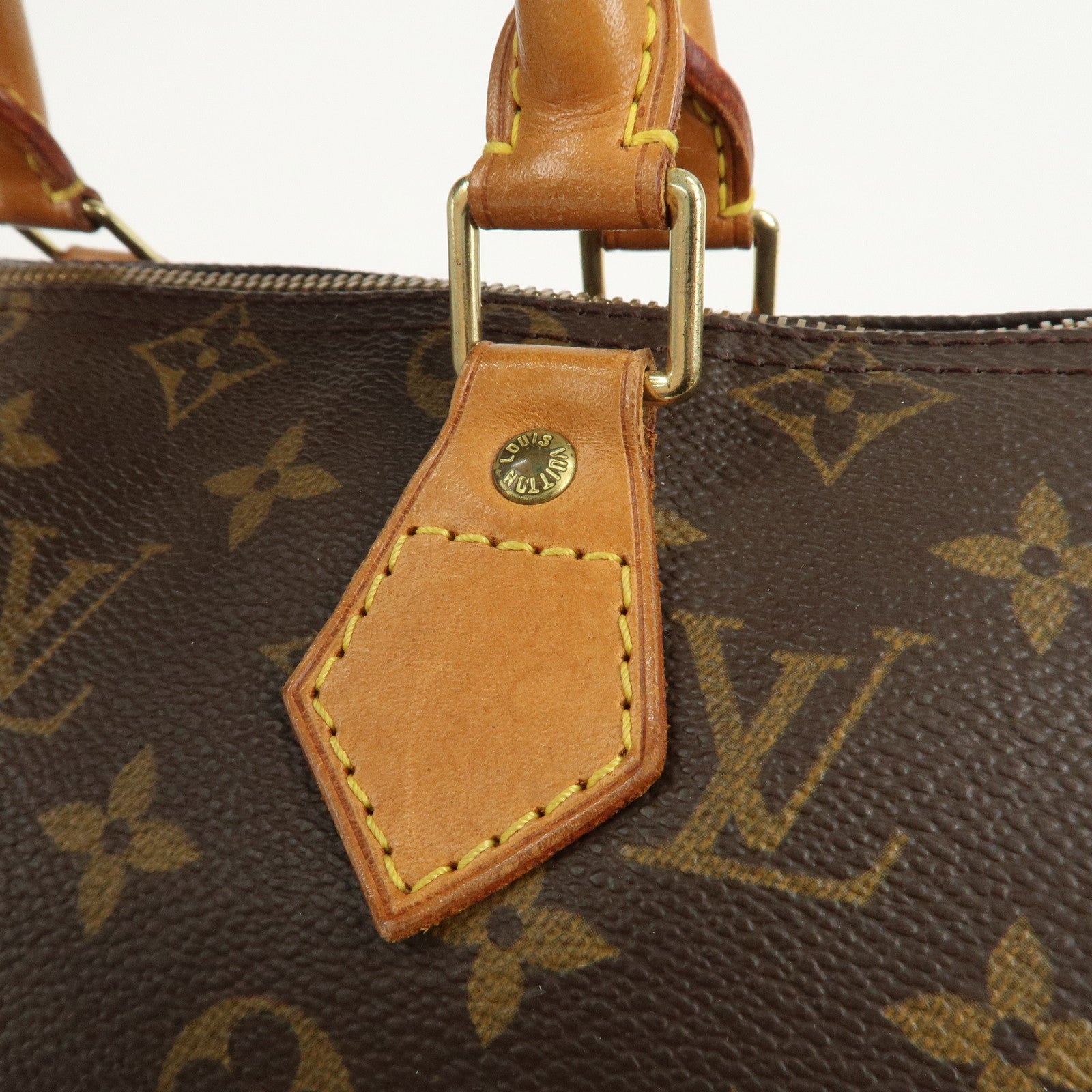 Louis Vuitton Monogram Speedy 25 Hand Bag Boston Bag M41528 Used