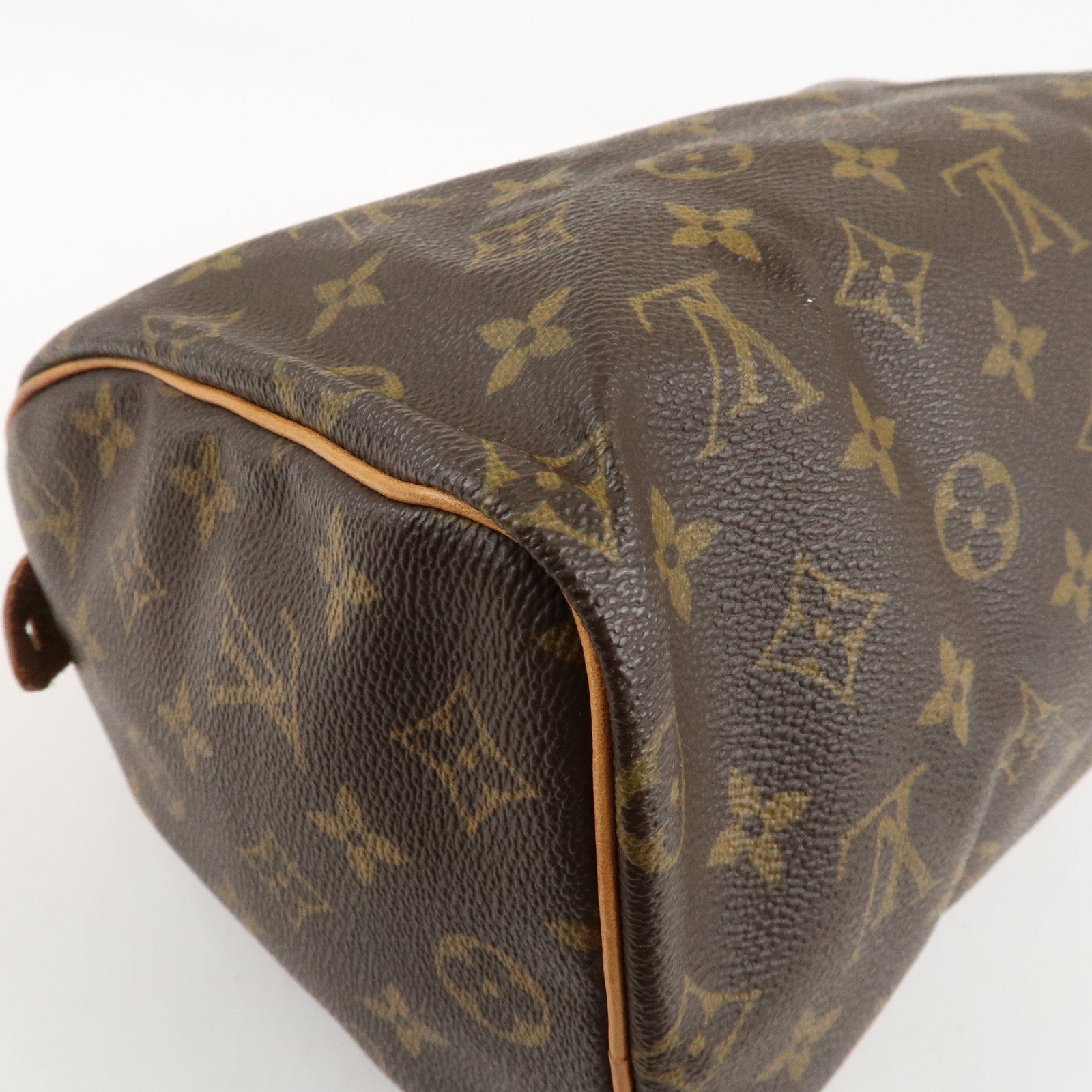 Louis Vuitton Monogram Speedy 25 Hand Bag Boston Bag M41528 Used