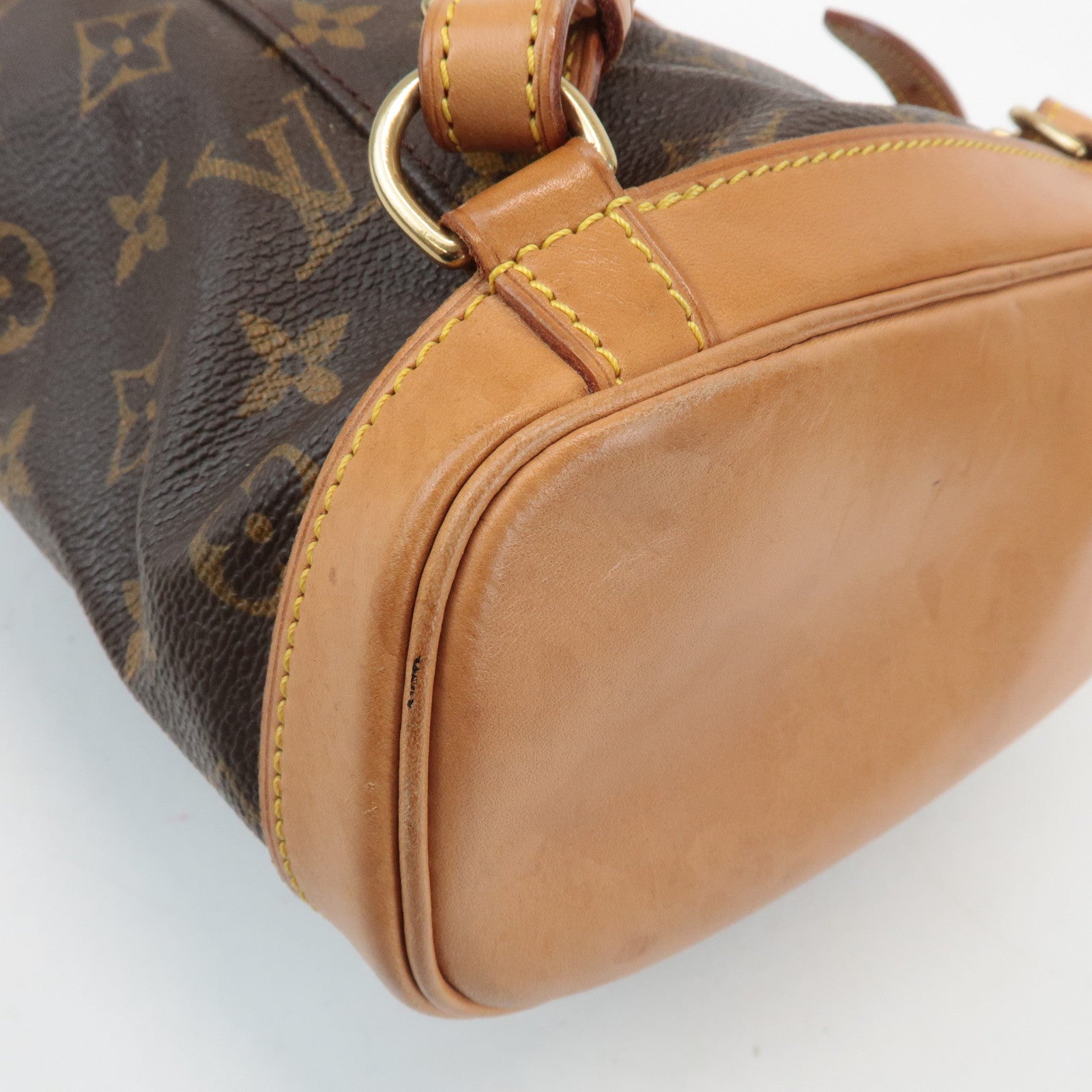 Louis Vuitton Monogram Mini Montsouris Back Pack Brown M51137 Used