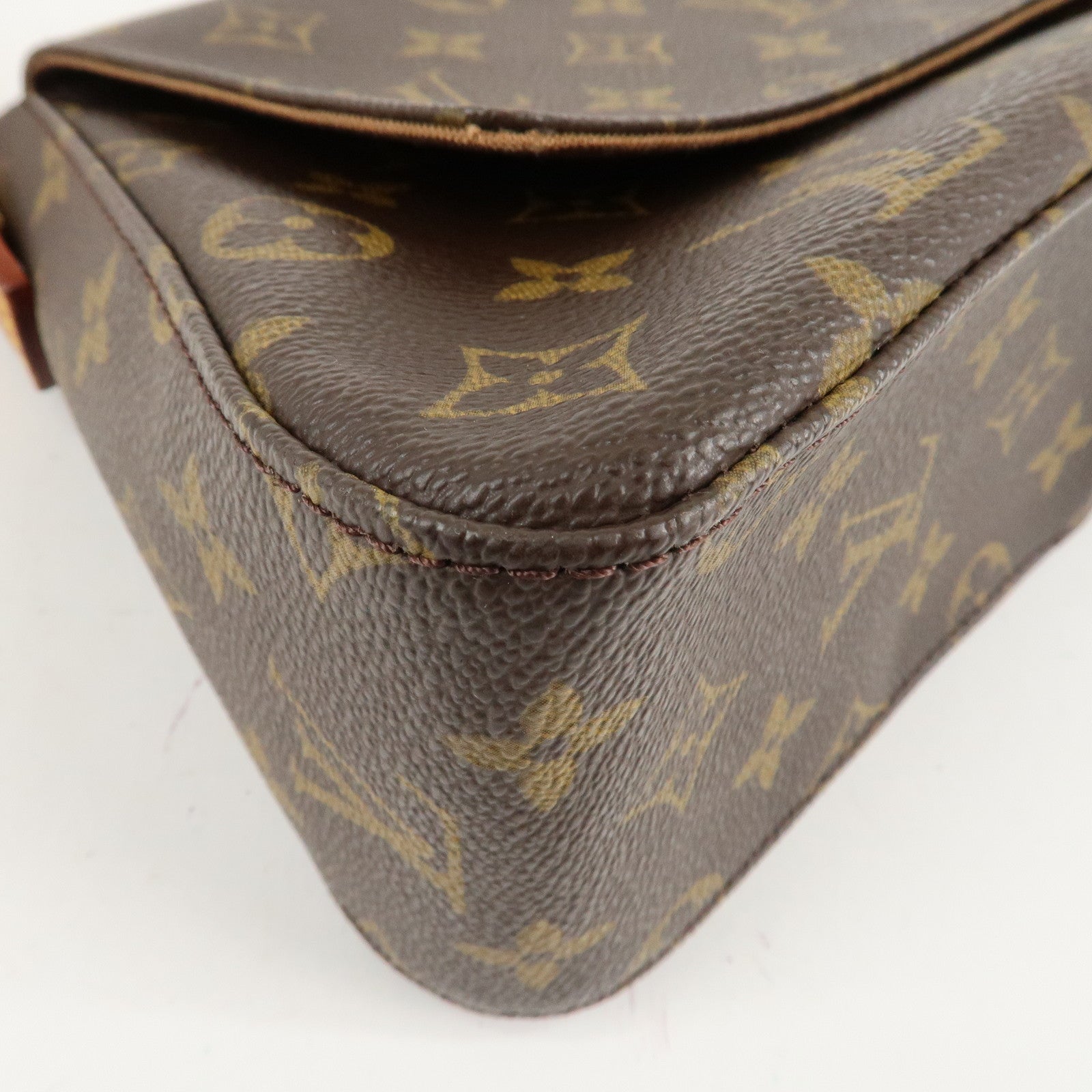 Louis Vuitton Monogram Mini Looping Shoulder Bag Hand Bag M51147 Used