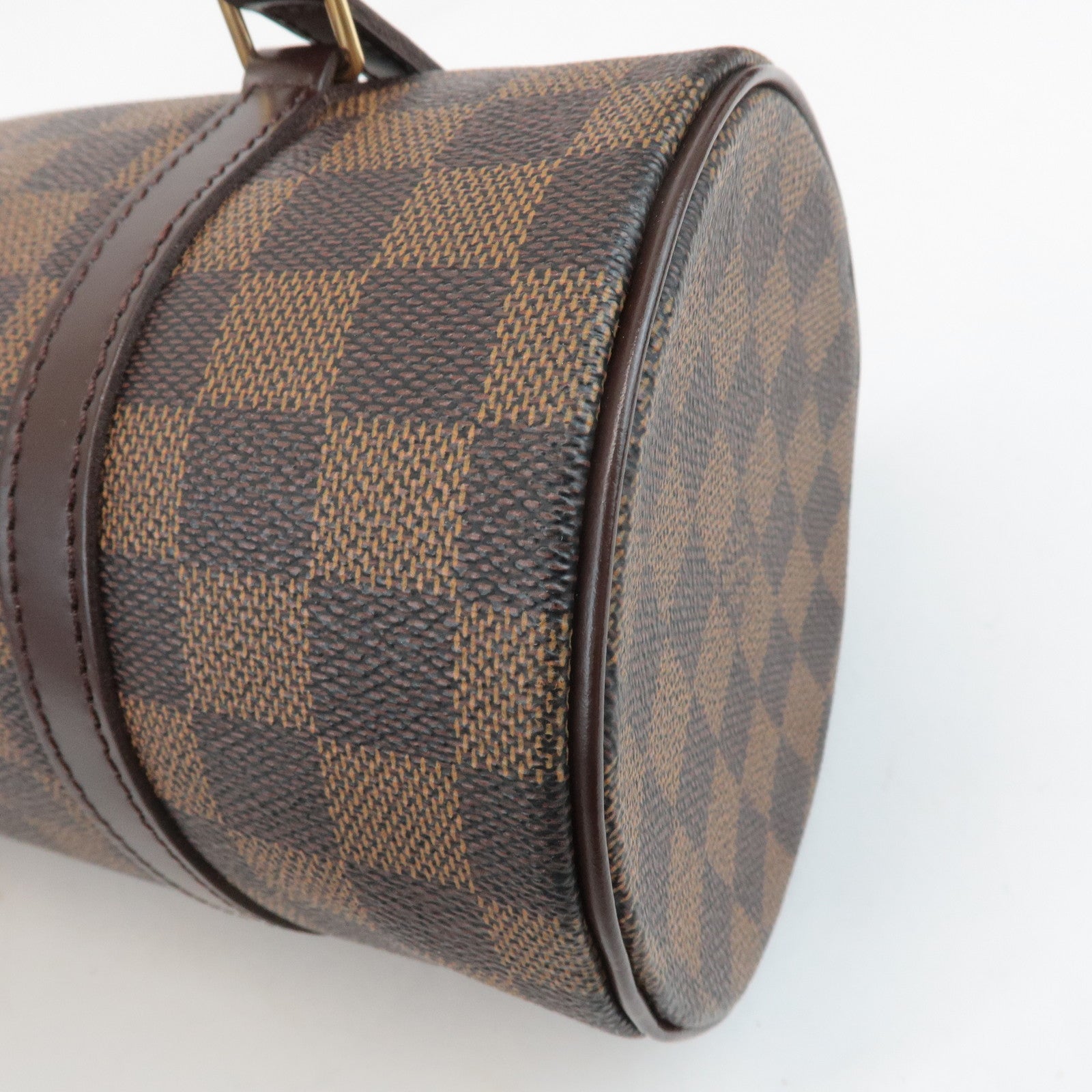 Louis Vuitton Damier Ebene Papillon 26 Hand Bag Brown N51304 Used