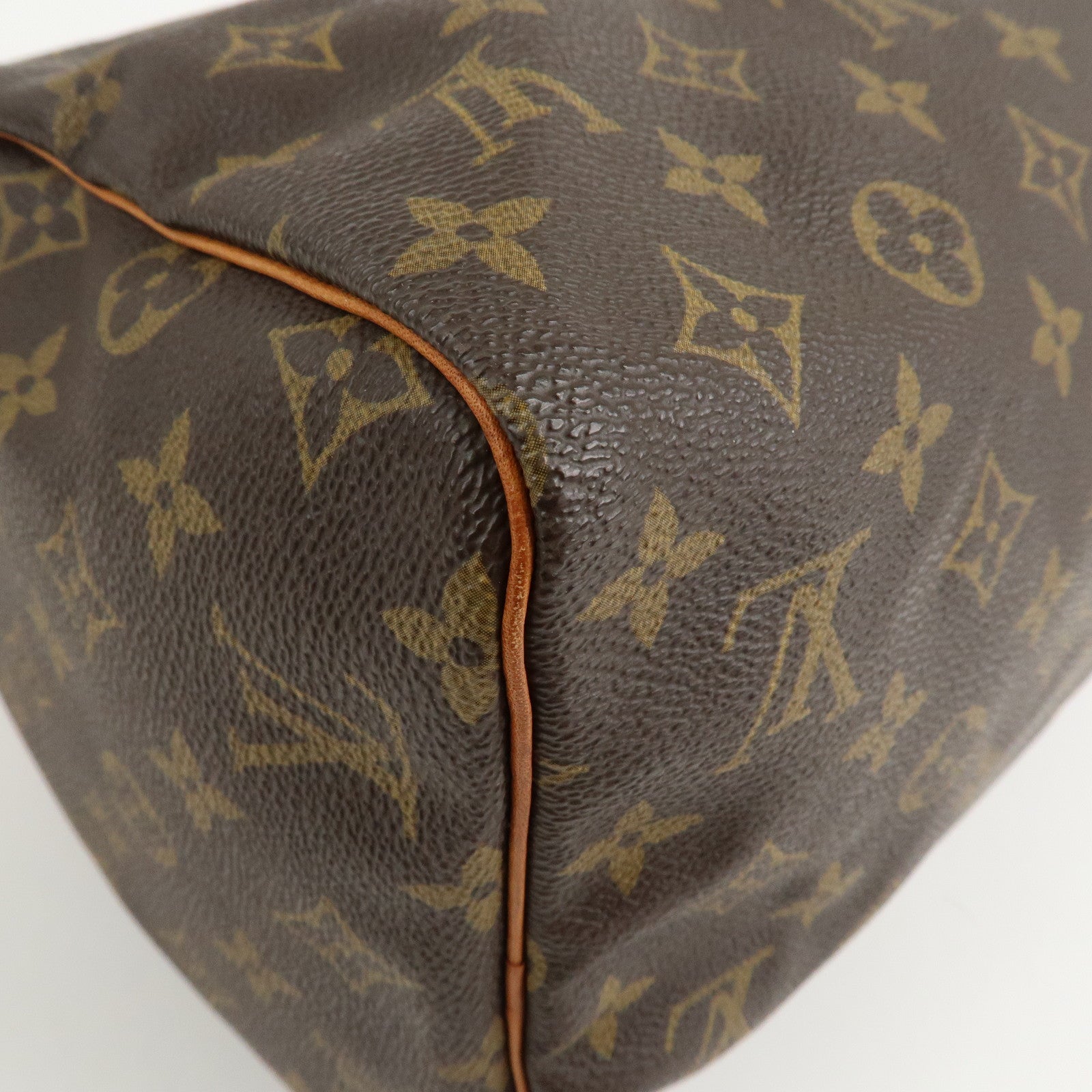 Louis Vuitton Monogram Speedy 30 Hand Bag Boston Bag M41526 Used