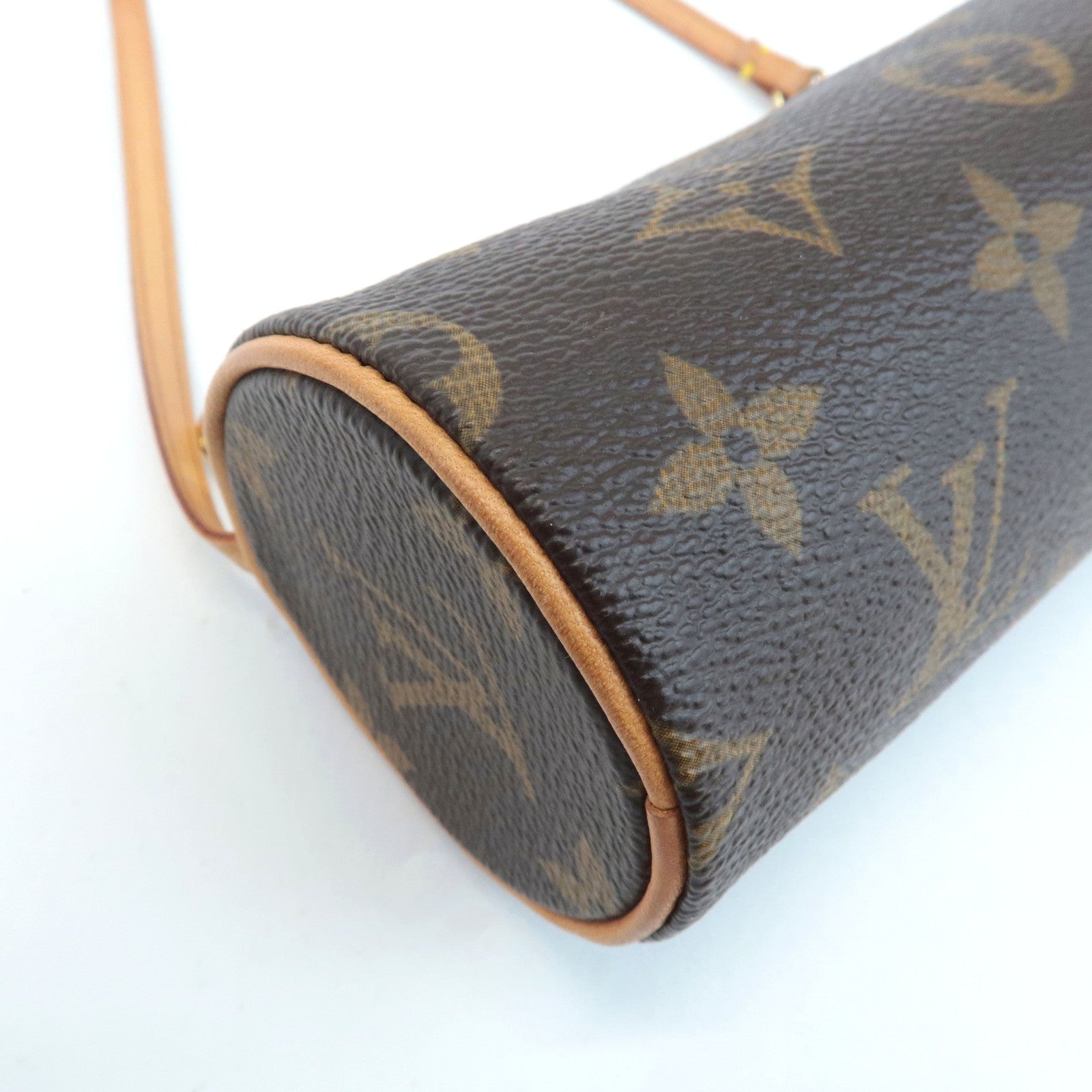 Louis Vuitton Monogram Mini Pouch for Papillon Bag Brown Used