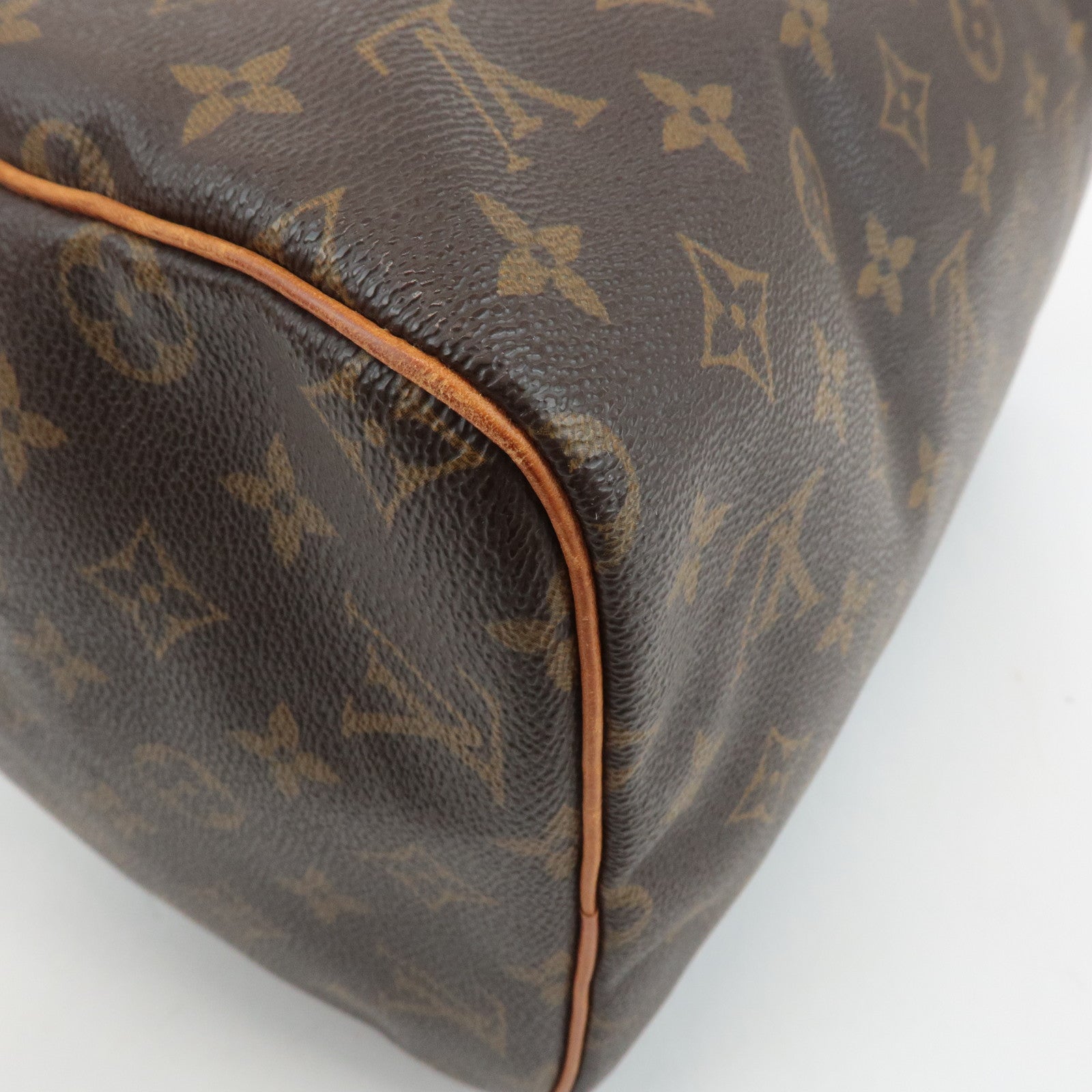 Louis Vuitton Monogram Speedy 30 Hand Bag Boston Bag M41526 Used