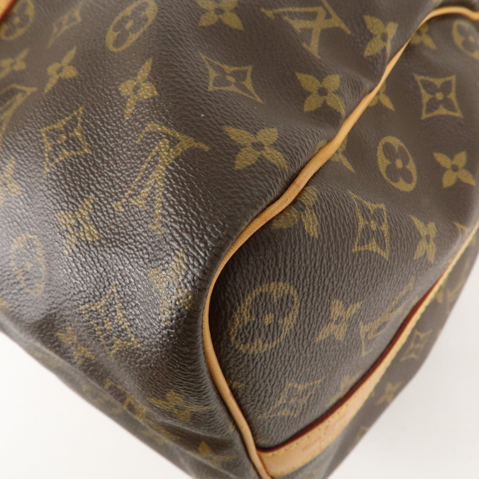 Louis Vuitton Monogram Keep All Bandouliere 45 Boston Bag M41418