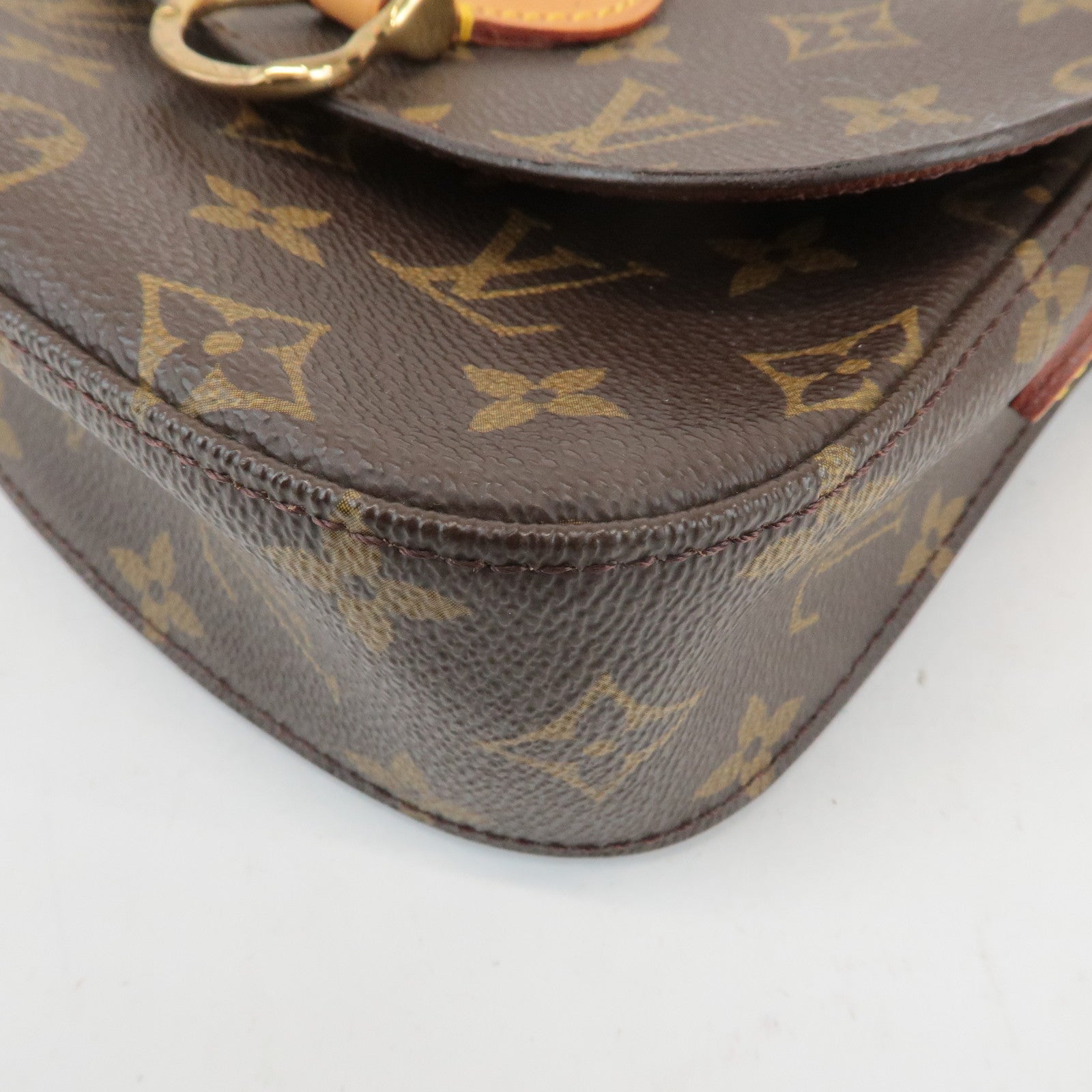 Louis Vuitton Monogram Mini Saint Cloud Shoulder Bag M51244 Used