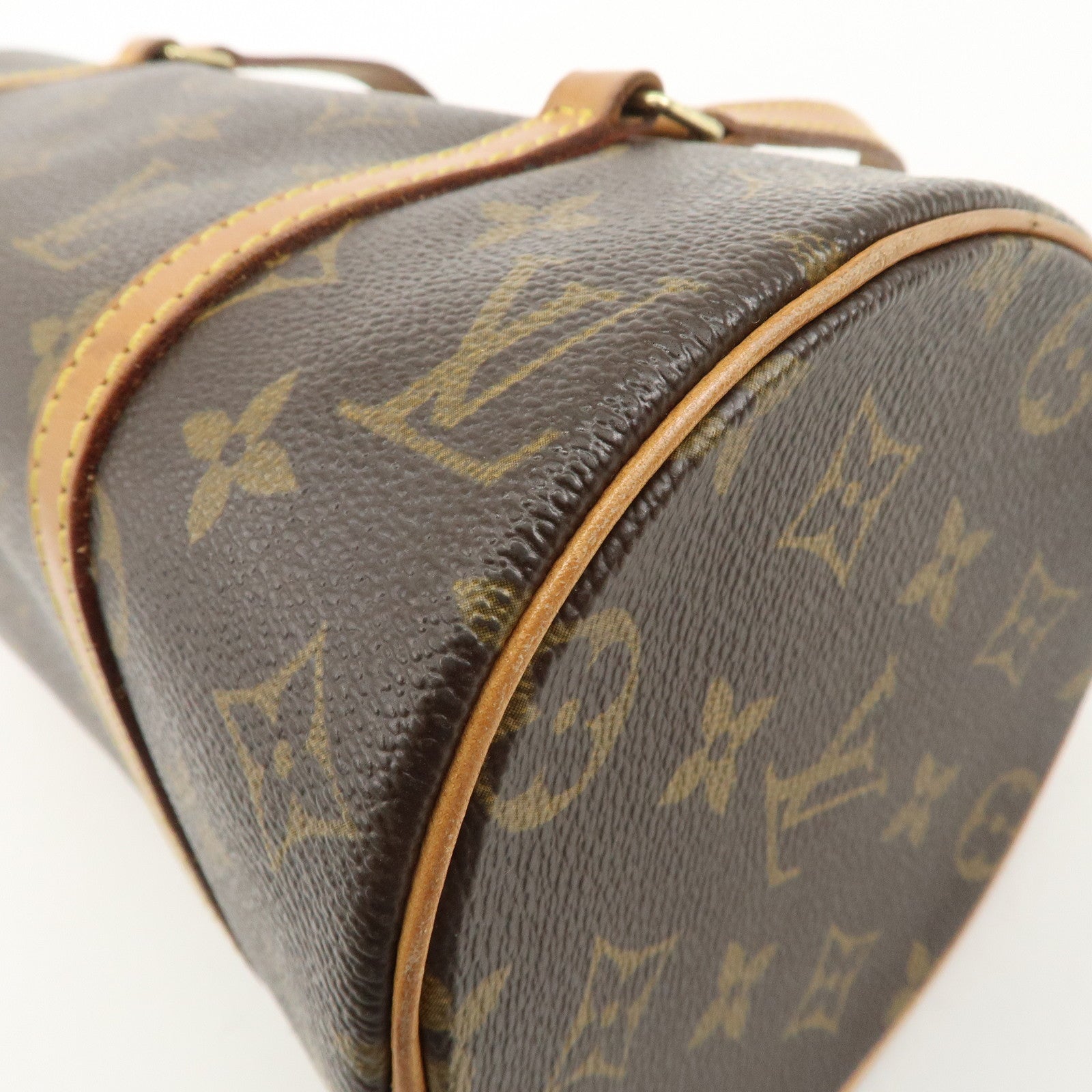 Louis Vuitton Monogram Papillon 26 Hand Bag New Style M51385 Used