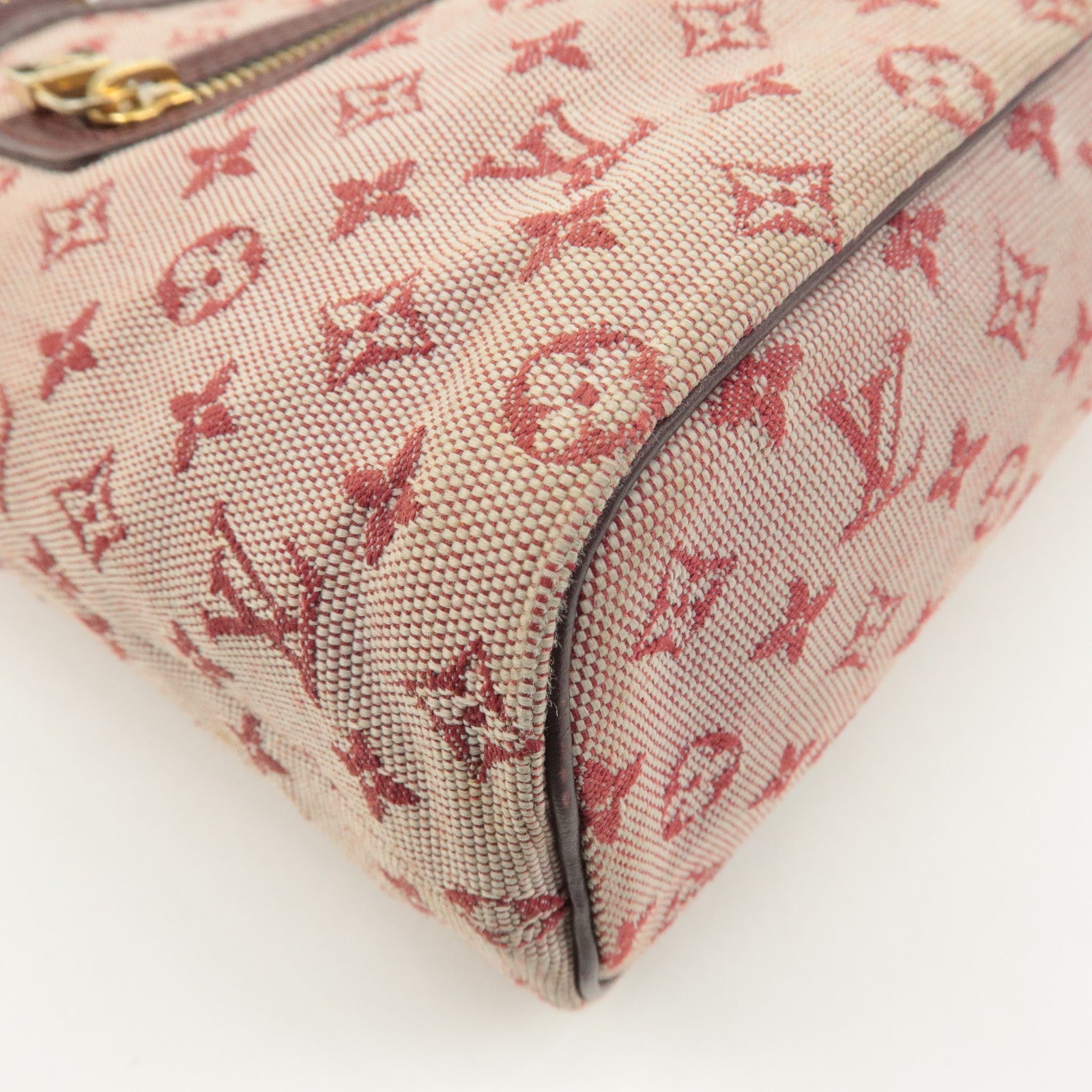 Louis Vuitton Monogram Mini Lucille PM Hand Bag Cerise M92678