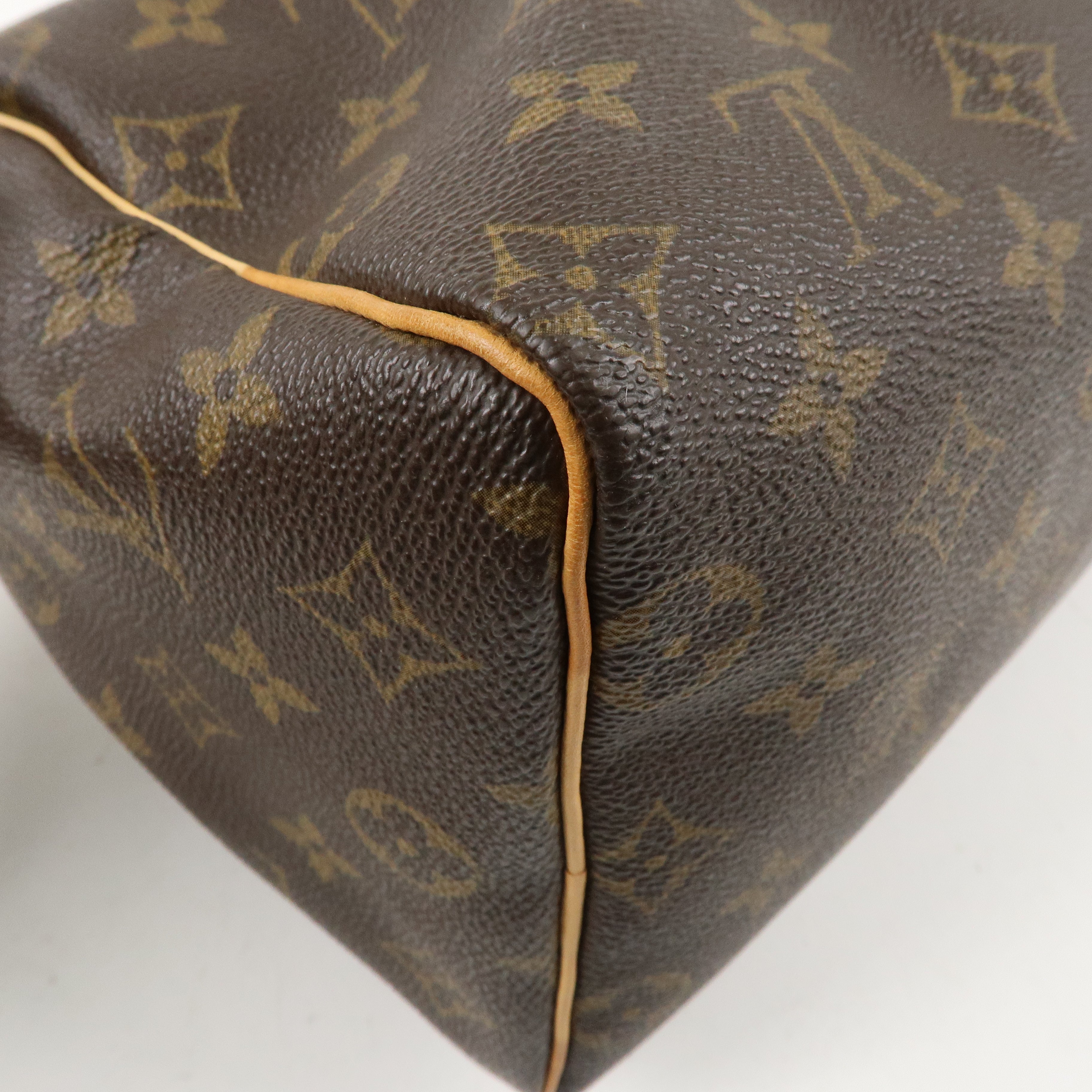 Louis Vuitton Monogram Speedy 25 Hand Bag Boston Bag M41528